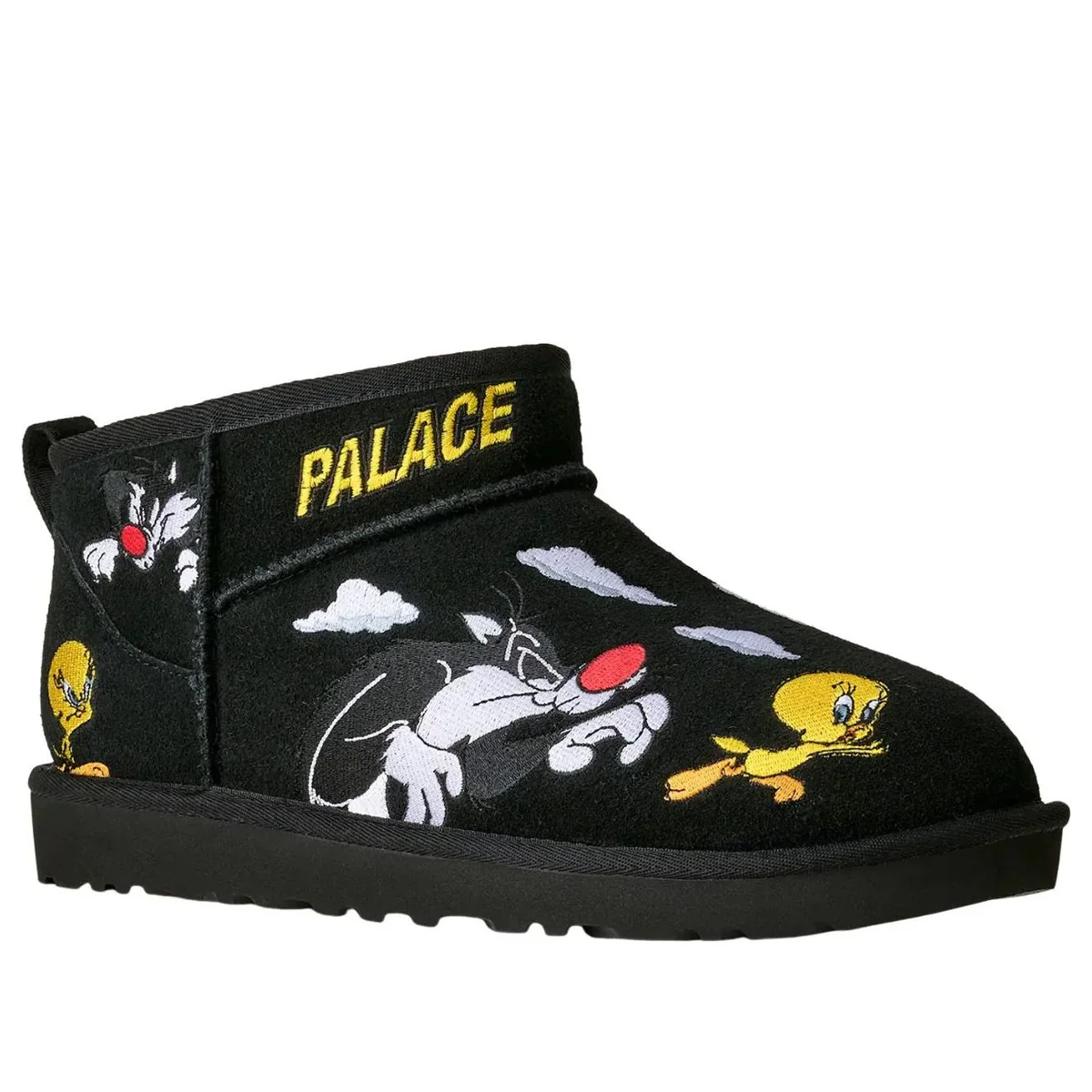 1181891 BLK UGG Classic Ultra Mini Boot Palace x Looney Tunes Black - Image 2