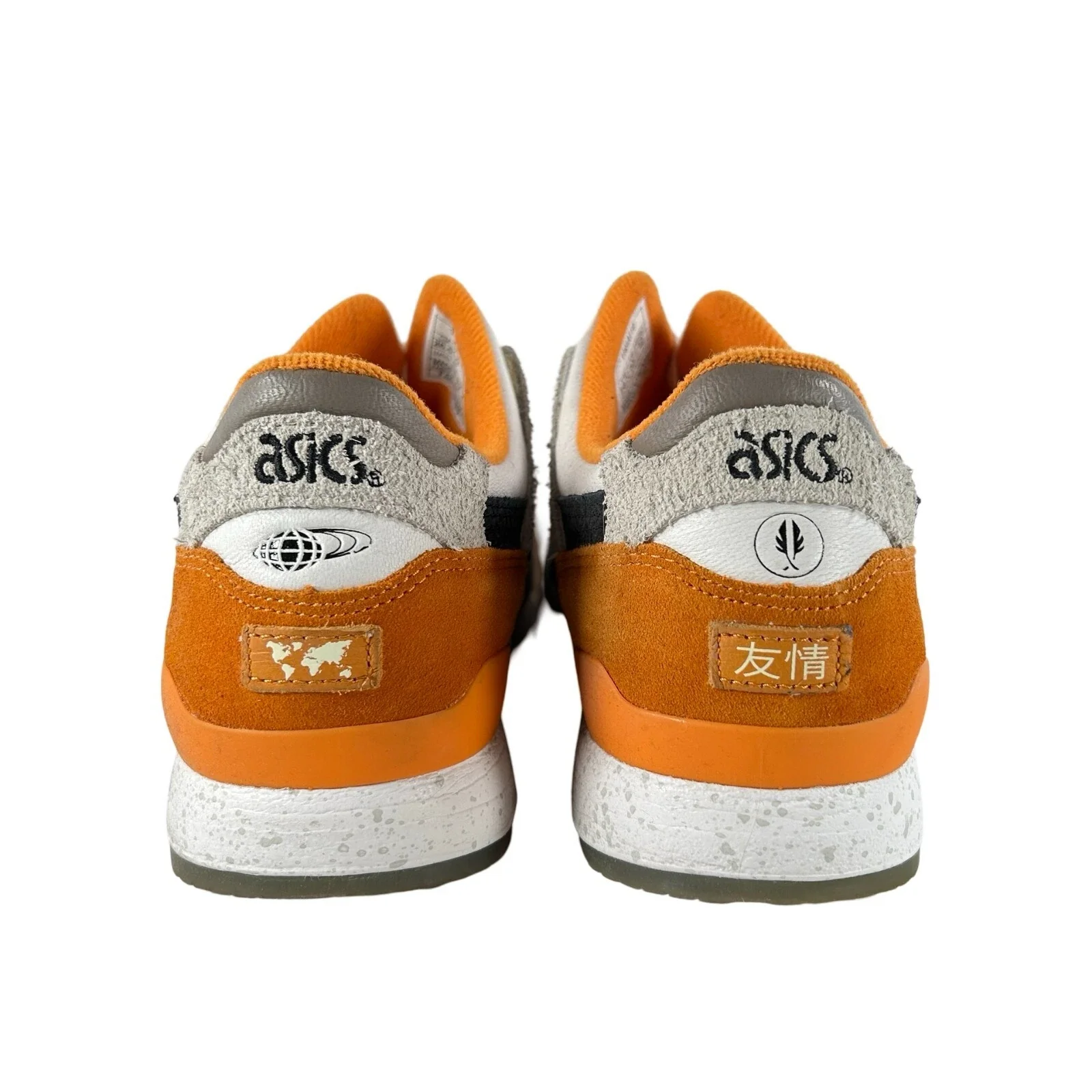 1191A119 800 ASICS Gel-Lyte III AFEW x Beams Orange Koi [USED] - 8.5 M (Used) (No Box) - Image 3