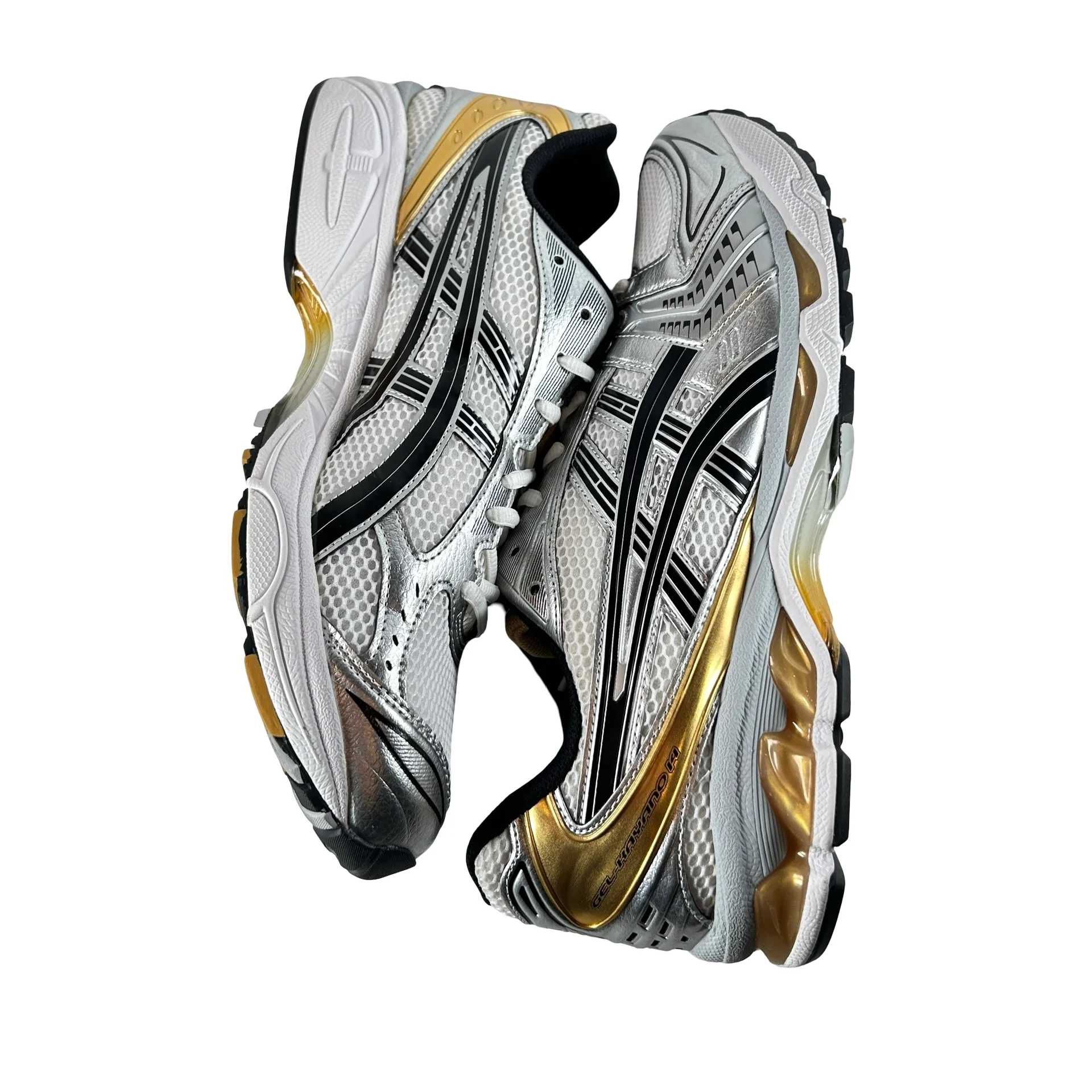 1201A019 102 ASICS Gel-Kayano 14 White Pure Gold [USED] - 13 M (Used2) - Image 5