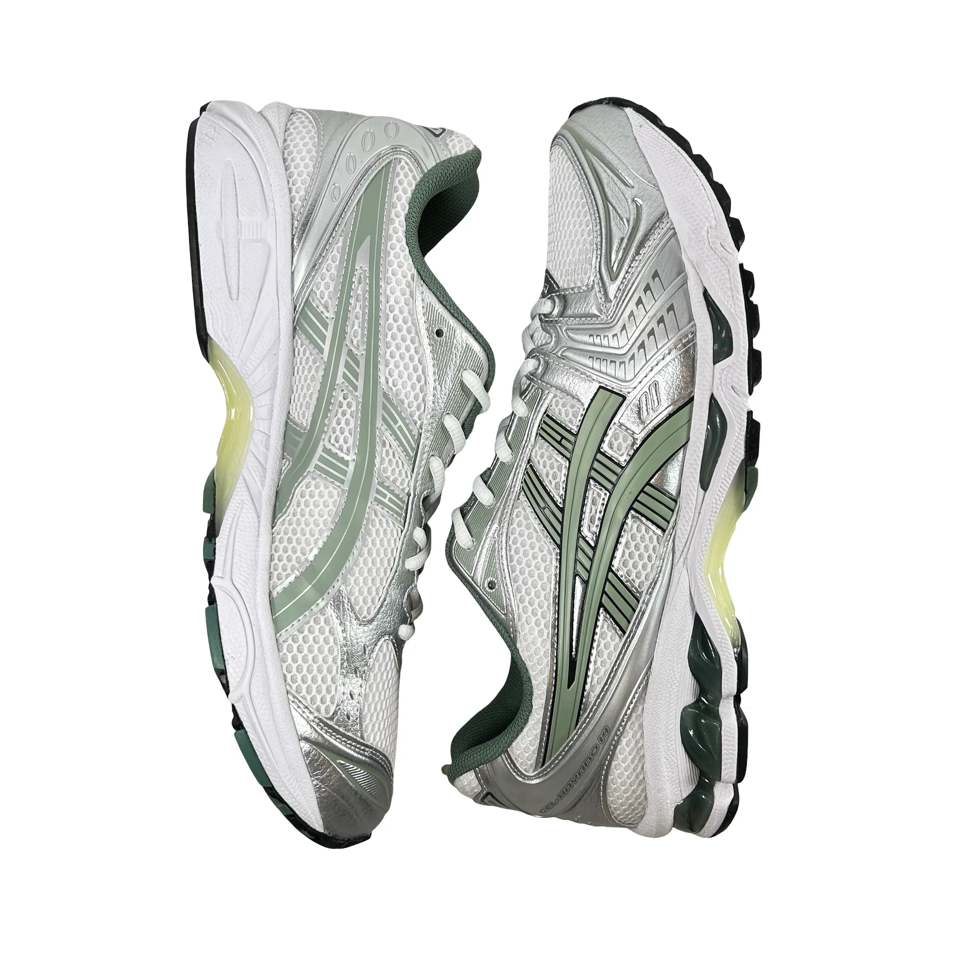 1201A019 107 ASICS Gel-Kayano 14 White Pure Silver Slate Grey Sage [USED] - 11 M (VNDS) - Image 5