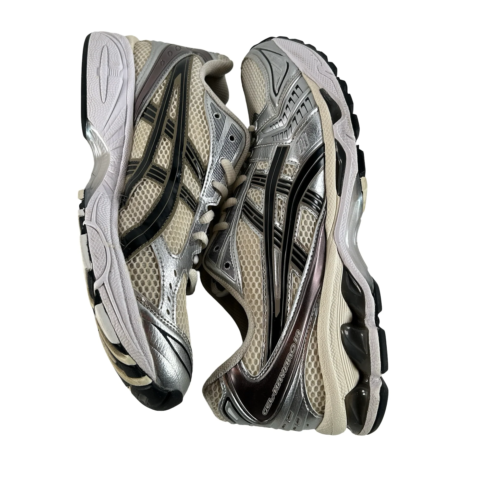 1201A019 108 ASICS Gel-Kayano 14 Cream Black Metallic Plum [USED] - 10 M (Used) (Replace Box) - Image 5