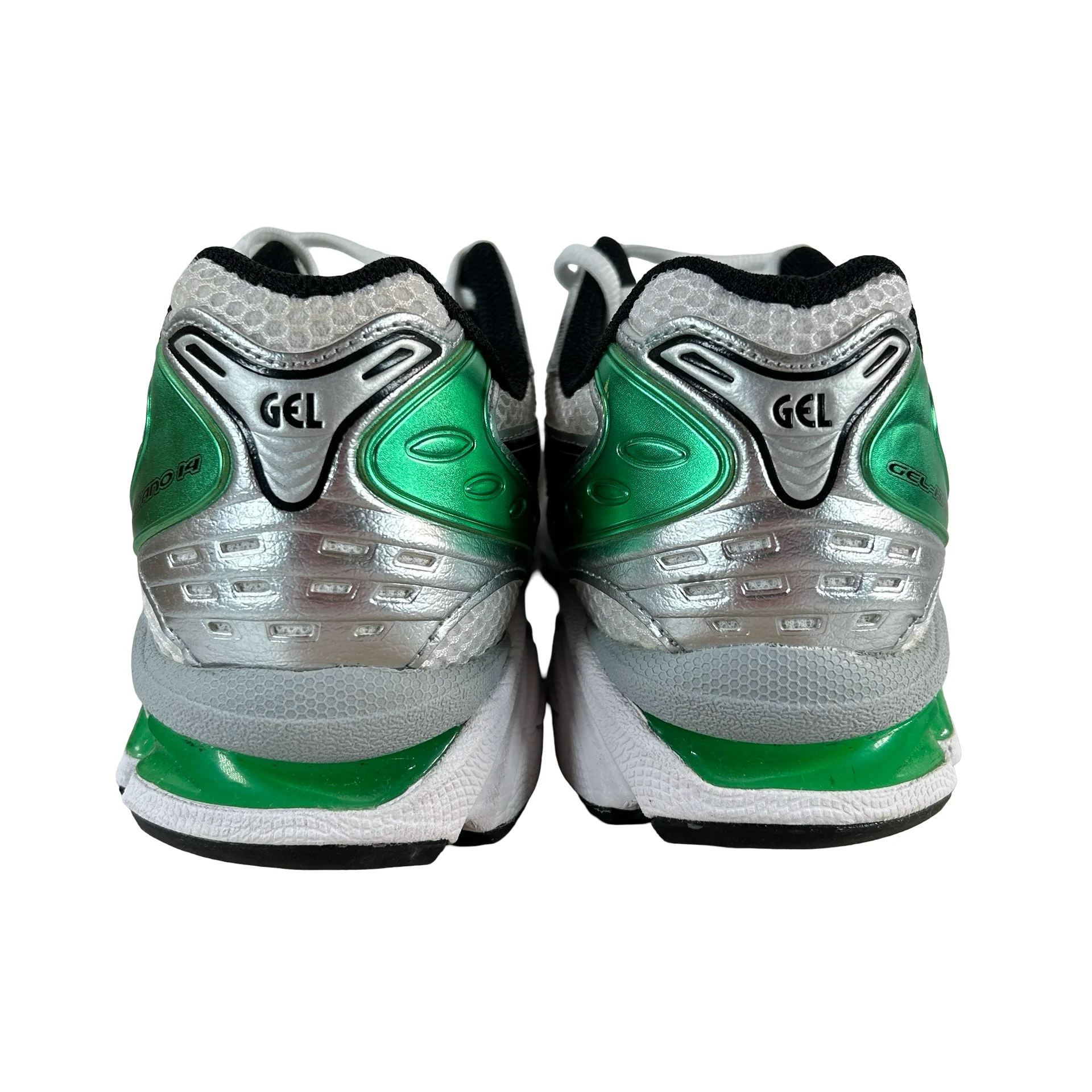 1201A019 110 ASICS Gel-Kayano 14 White Malachite Green [USED] - 8.5 M (Used3) - Image 3