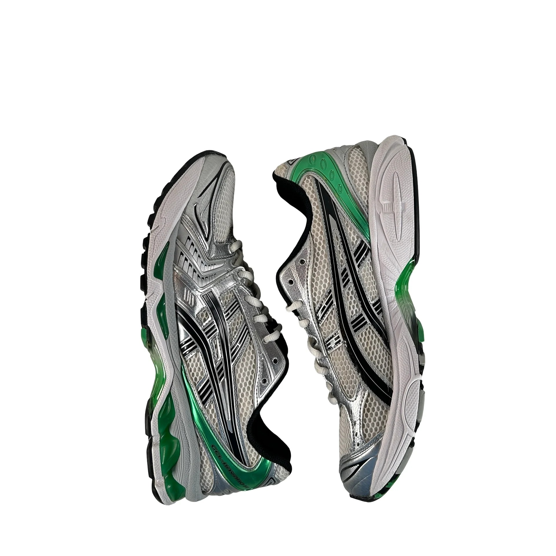1201A019 110 ASICS Gel-Kayano 14 White Malachite Green [USED] - 9.5 M (Used2) (No Box2) - Image 4
