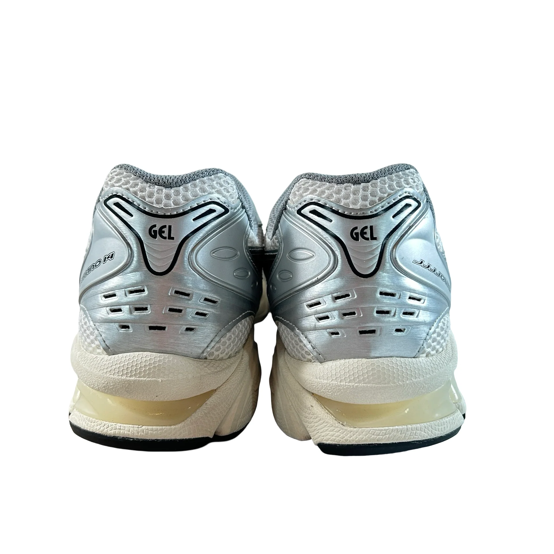 1201A457 101 ASICS Gel-Kayano 14 JJJJound Silver Black [USED] - 10.5 M (Used) - Image 3