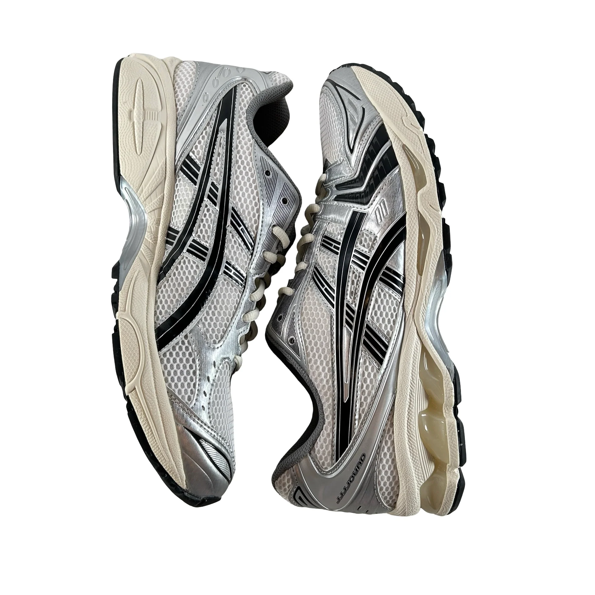 1201A457 101 ASICS Gel-Kayano 14 JJJJound Silver Black [USED] - 12 M (Used) - Image 4