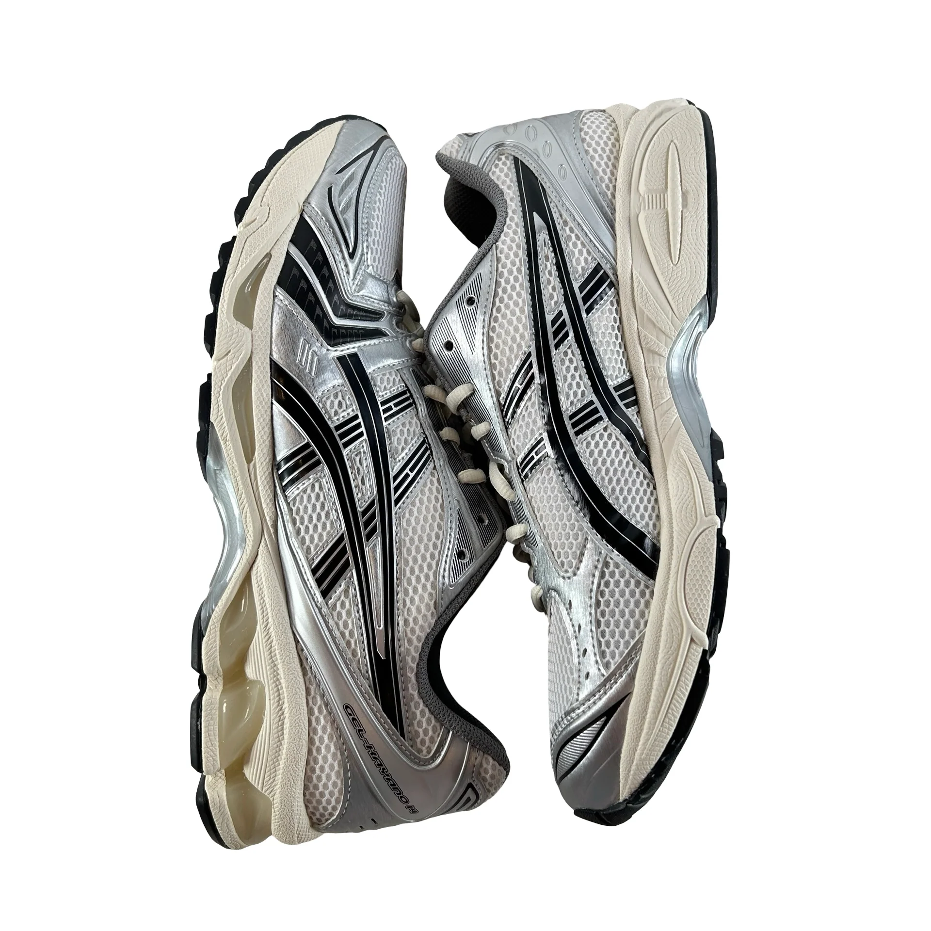 1201A457 101 ASICS Gel-Kayano 14 JJJJound Silver Black [USED] - 12 M (Used) - Image 5