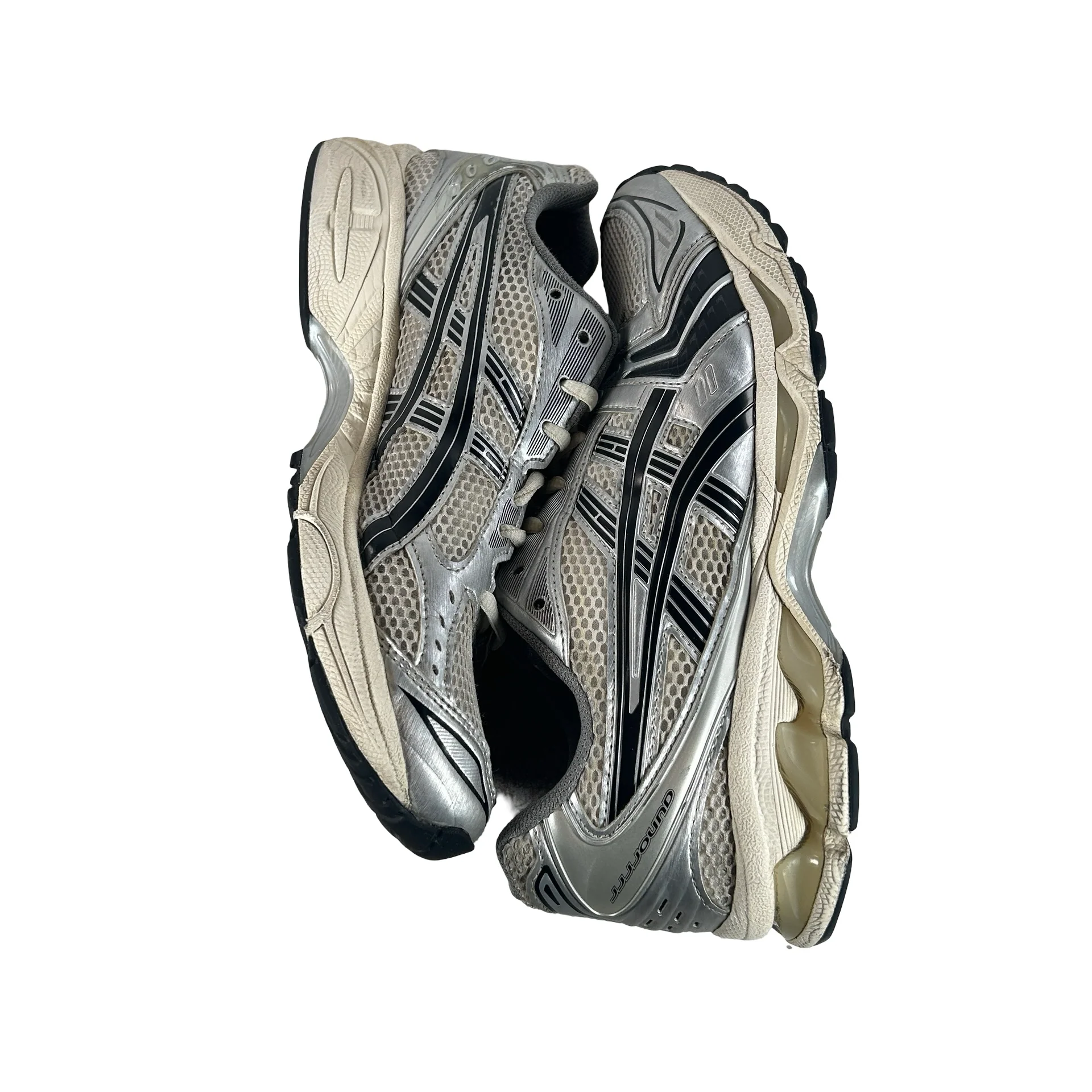 1201A457 101 ASICS Gel-Kayano 14 JJJJound Silver Black [USED] - 8.5 M (Used) - Image 5