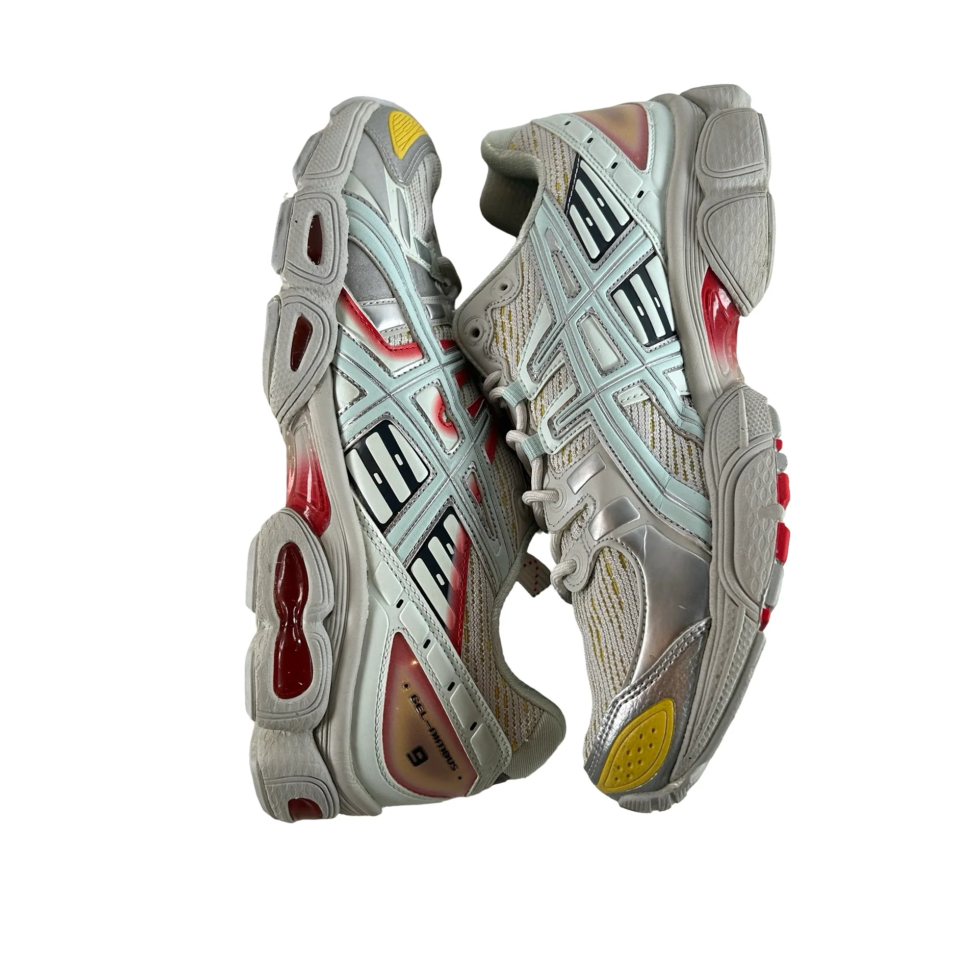 1201A656 020 ASICS UB3-S Gel-Nimbus 9 Glacier Grey Soothing Sea [USED] - 10.5 M (Used) (No Box) - Image 4