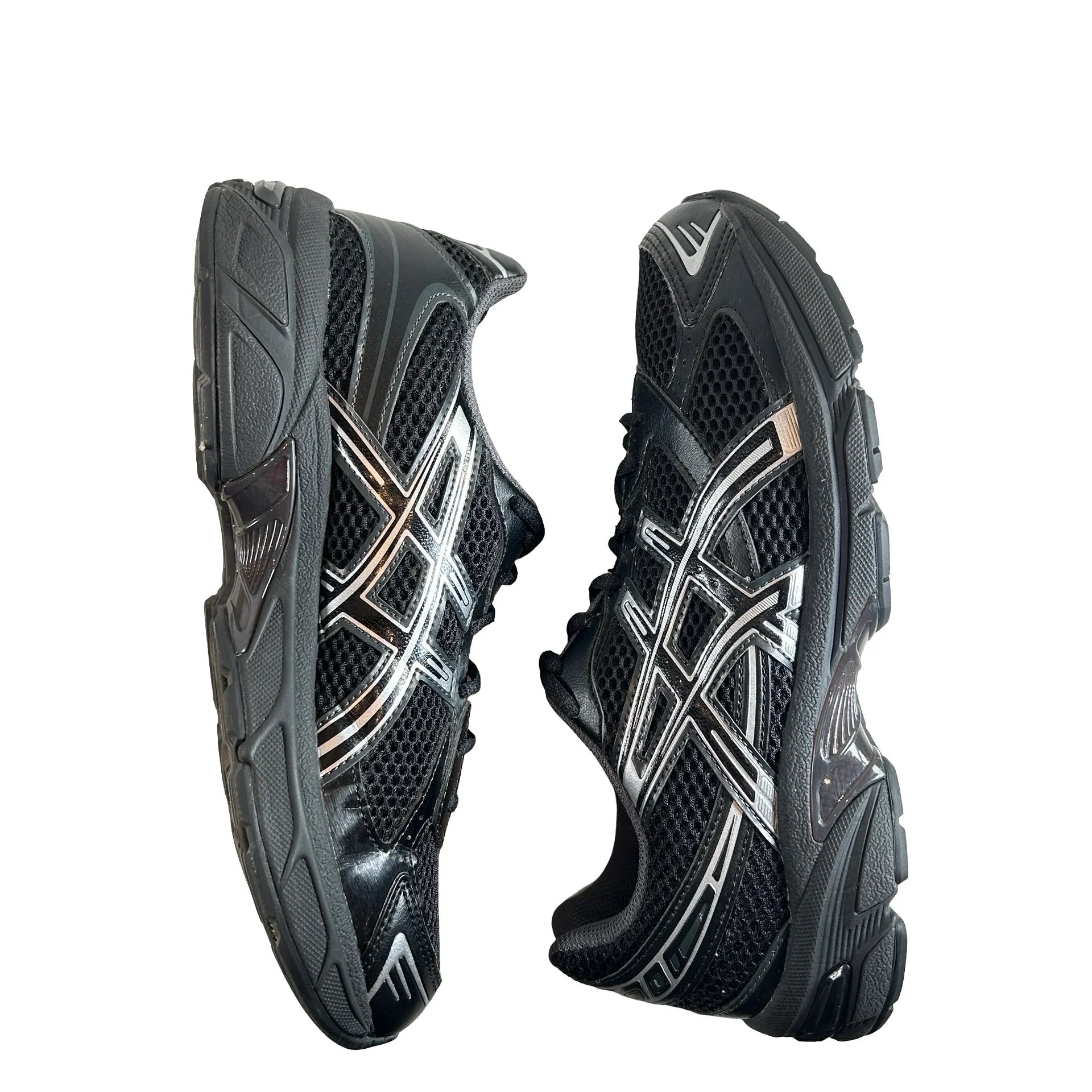 1201A906 001 ASICS Gel-1130 Black Pure Silver [USED] - 8.5 M (Used) - Image 4