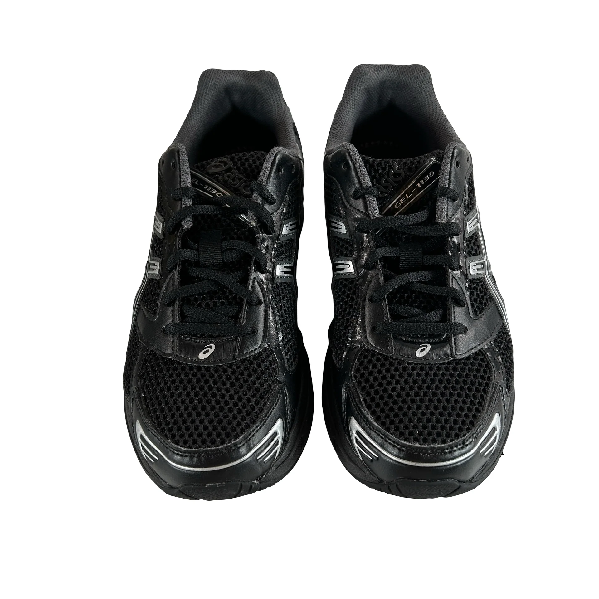 1201A906 001 ASICS Gel-1130 Black Pure Silver [USED] - 8 M (Used) - Image 2