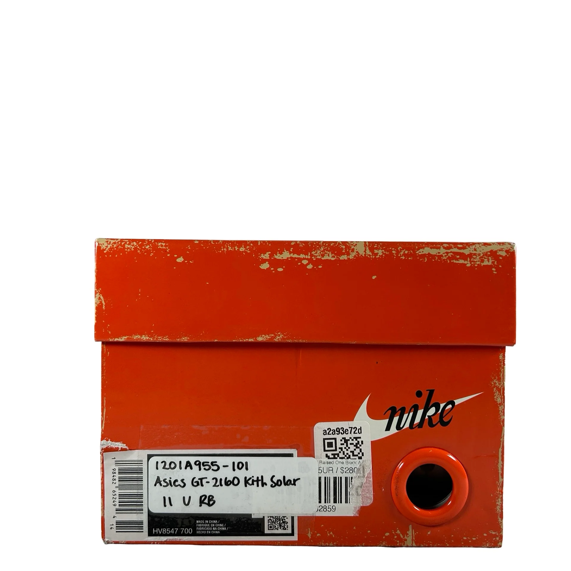 1201A955 101 ASICS GT-2160 Kith Cream Solar Power [USED] - 11 M (Used) (Replace Box) - Image 7