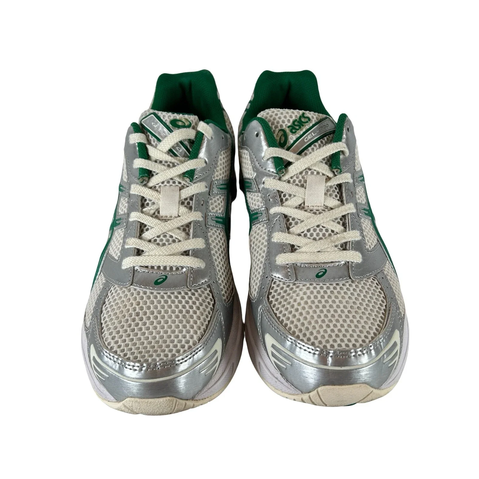 1201A974 100 ASICS Gel-1130 Cream Kale [USED] - 11 M (Used) (Replace Box) - Image 2