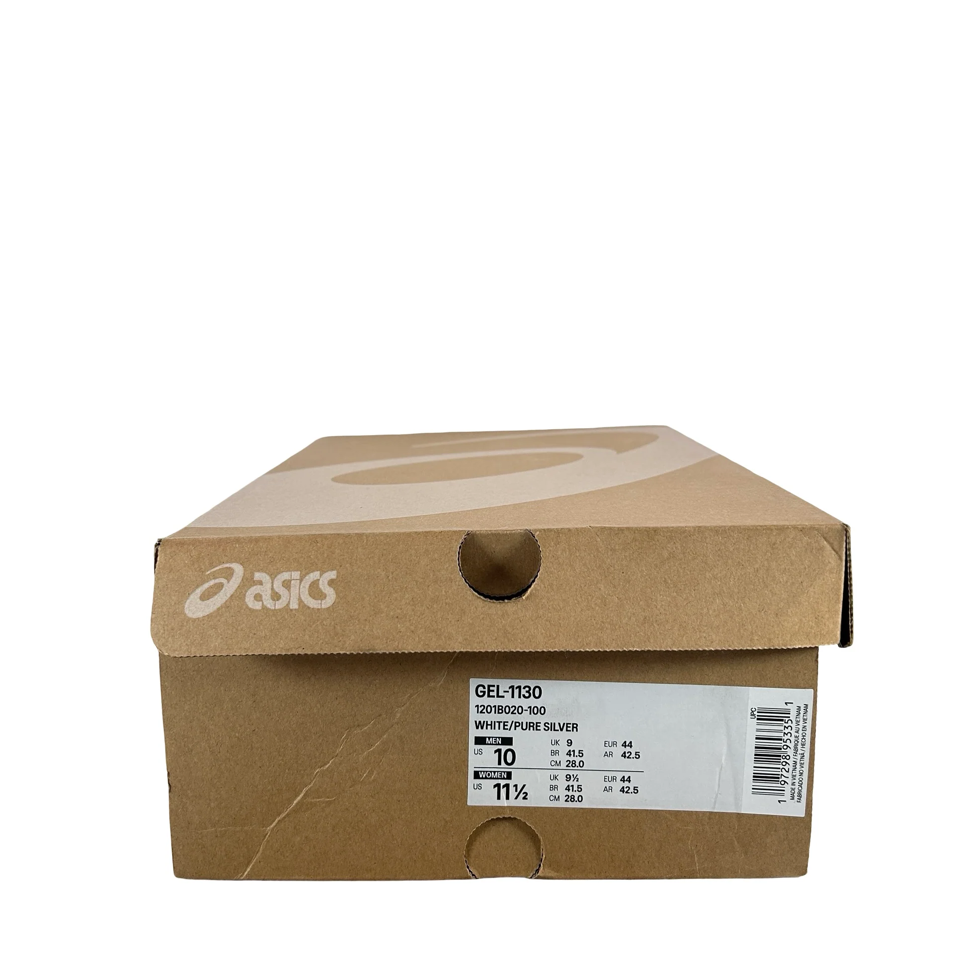 1201B020 100 ASICS Gel-1130 White Pure Silver [USED] - 10 M (Used) - Image 7