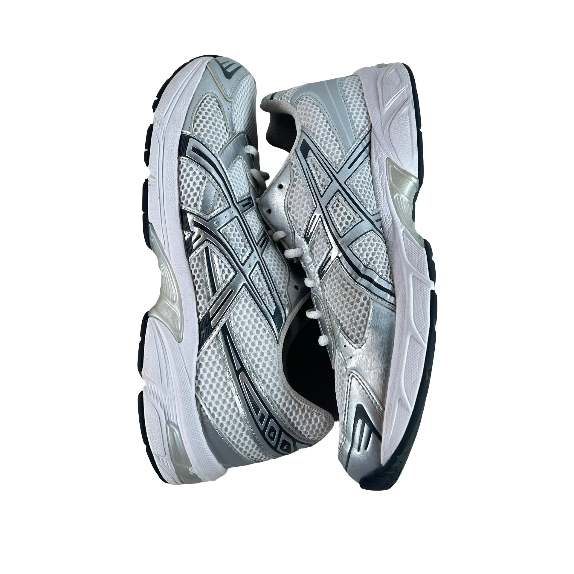 1201B020 100 ASICS Gel-1130 White Pure Silver [USED] - 11 M (Used) - Image 4