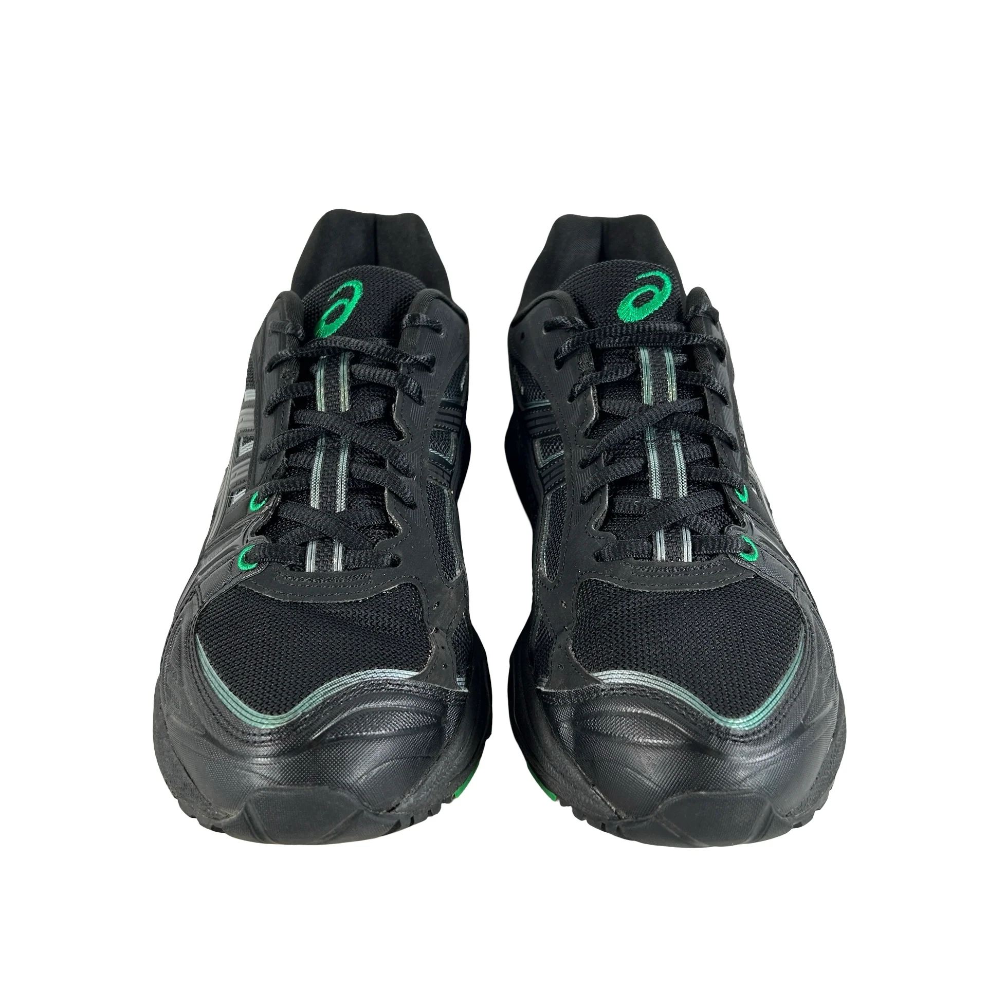 1201B024 001 ASICS Gel-Kayano 14 8ON8 Black Green [USED] - 9.5 M (Used) (No Box) - Image 2