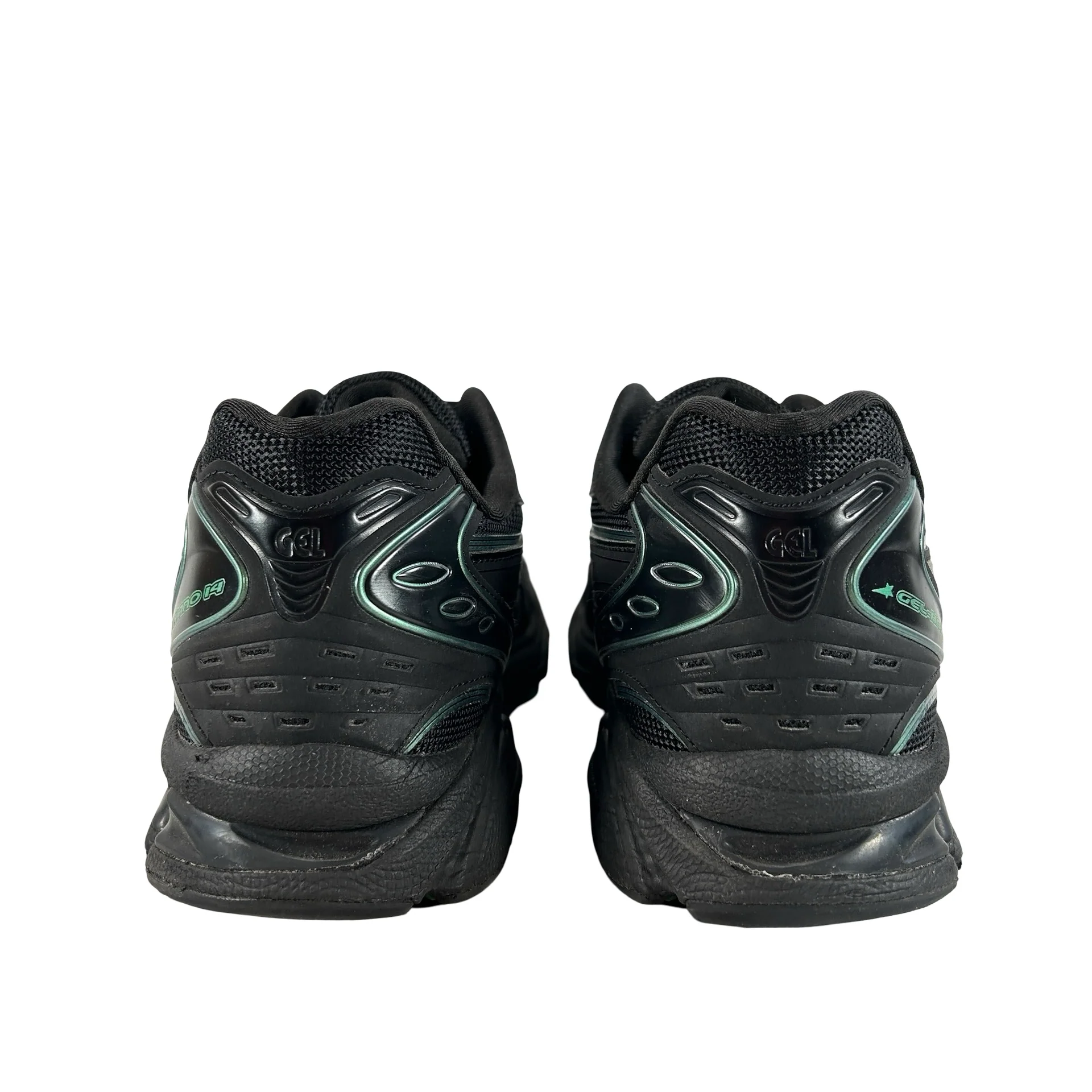 1201B024 001 ASICS Gel-Kayano 14 8ON8 Black Green [USED] - 9.5 M (Used) (No Box) - Image 3
