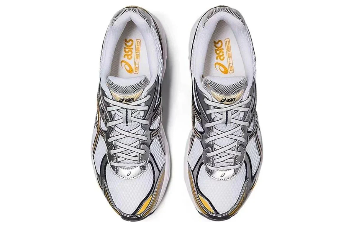 1203A275 102 ASICS GT-2160 White Pure Silver Gold - Image 4