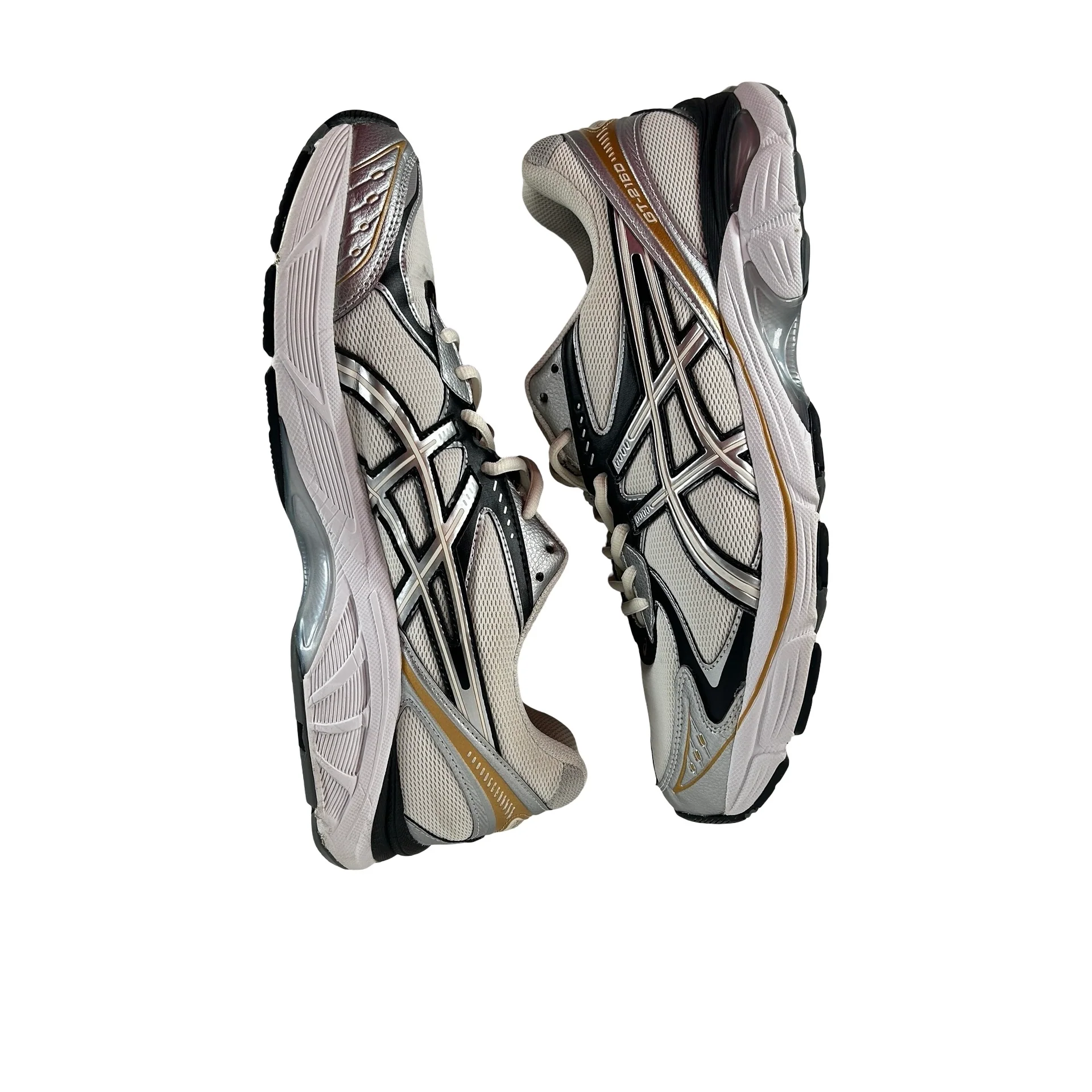 1203A320 100 ASICS GT-2160 Cream Pure Silver Gold [USED] - 12 M (Used) - Image 4