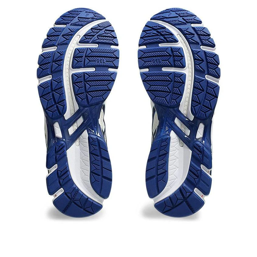 1203A388 101 ASICS Gel-Kayano 20 Cream Blue Red - Image 6