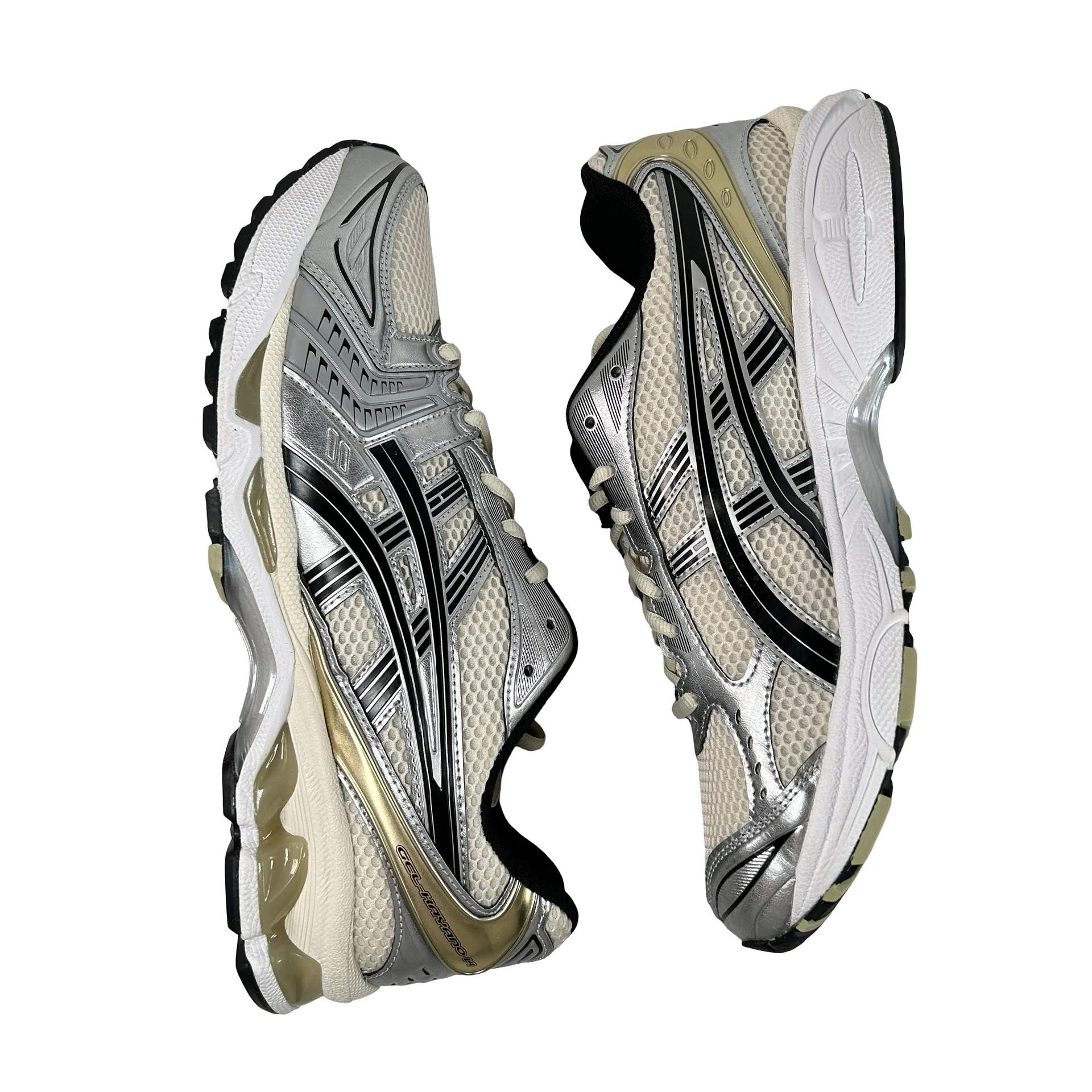 1203A537 200 ASICS Gel-Kayano 14 Birch Pure Silver [USED] - 11 M (Used) - Image 4