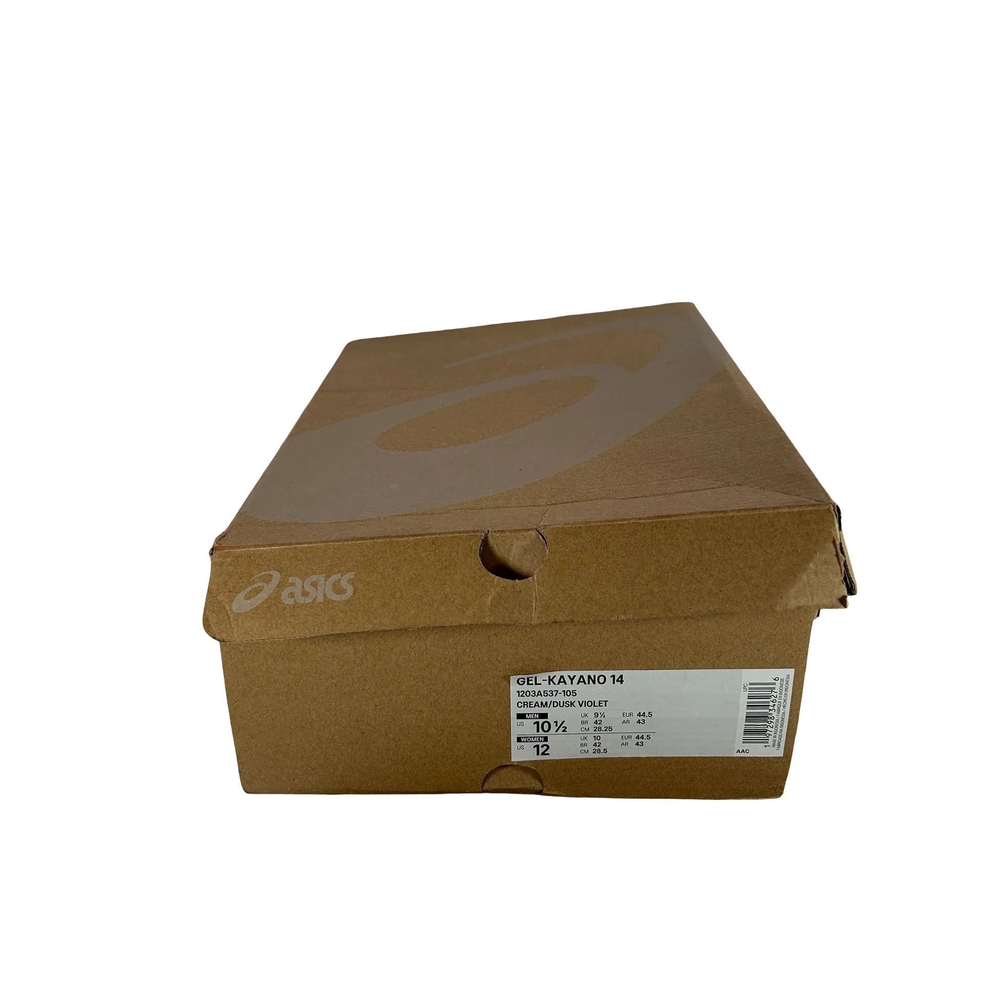 1203A537 105 ASICS Gel-Kayano 14 Cream Dusk Violet [USED] - 10.5 M (Used) - Image 7