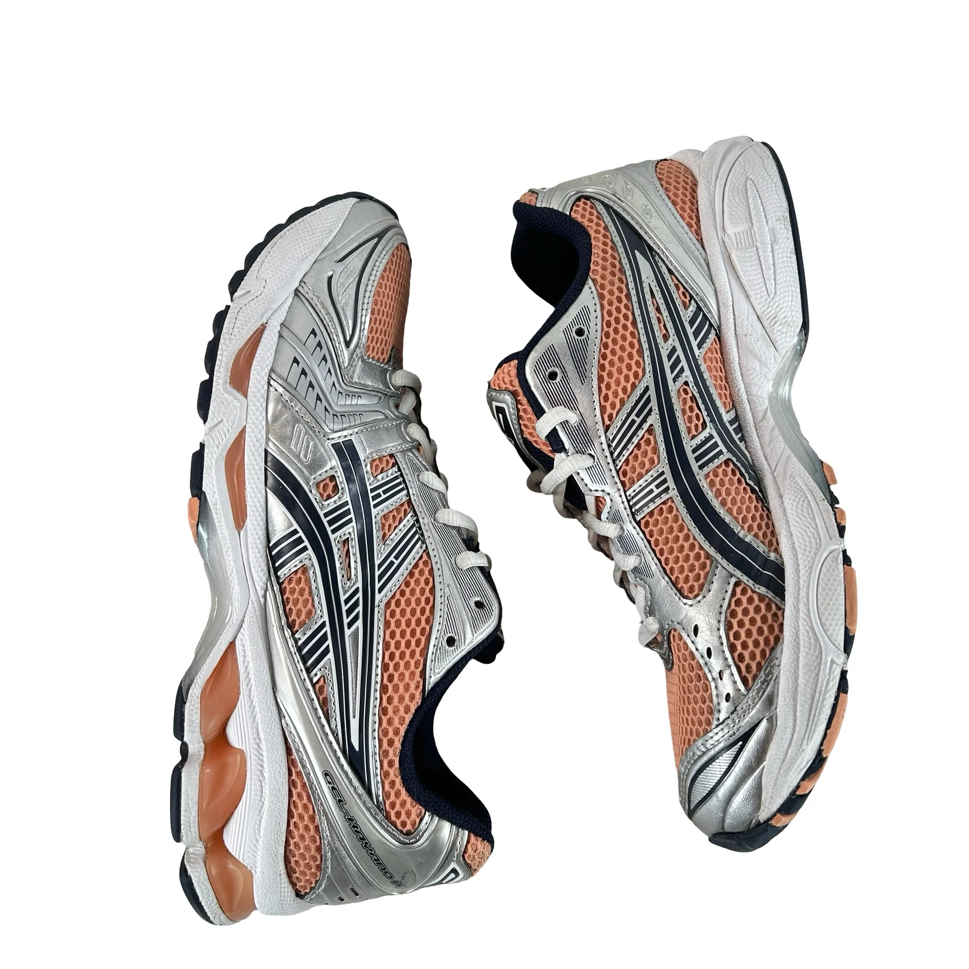 1203A537 201 ASICS Gel-Kayano 14 Sepia Pure Silver [USED] - 9 M (Used2) - Image 4