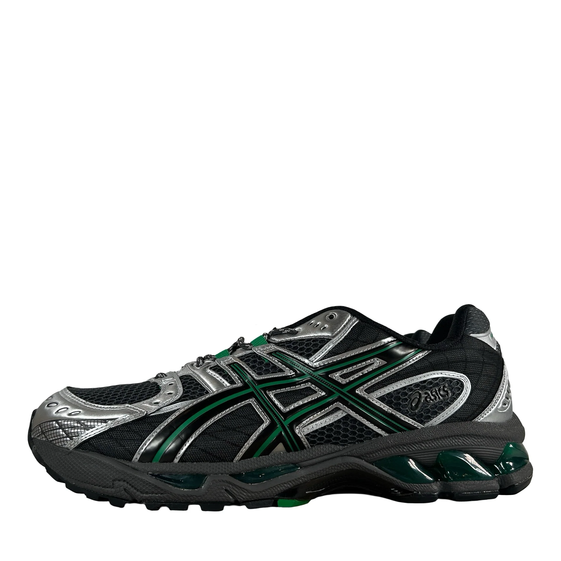 1203A543 022 ASICS Gel-Nimbus 10.1 Obsidian Grey Green Basil [USED] - 11.5 M (VNDS)