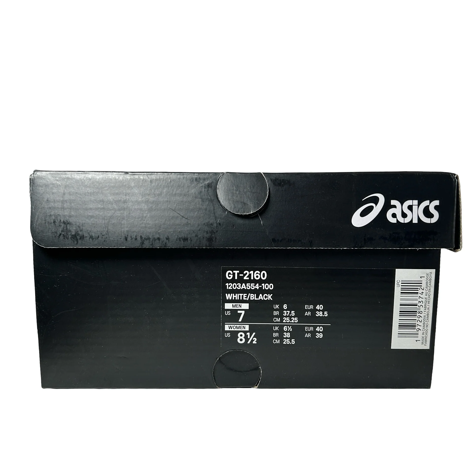 1203A554 100 ASICS GT-2160 JJJJound White [USED] - 7 M (Used) - Image 7