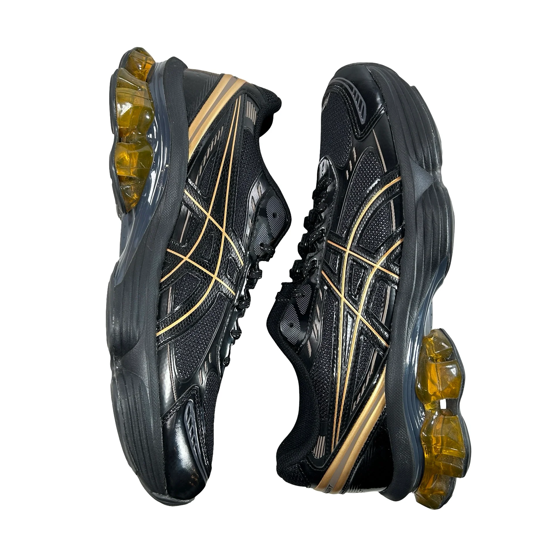 1203A591 001 ASICS Gel-Kinetic Fluent Black Gold [USED] - 10 M (Used) - Image 5