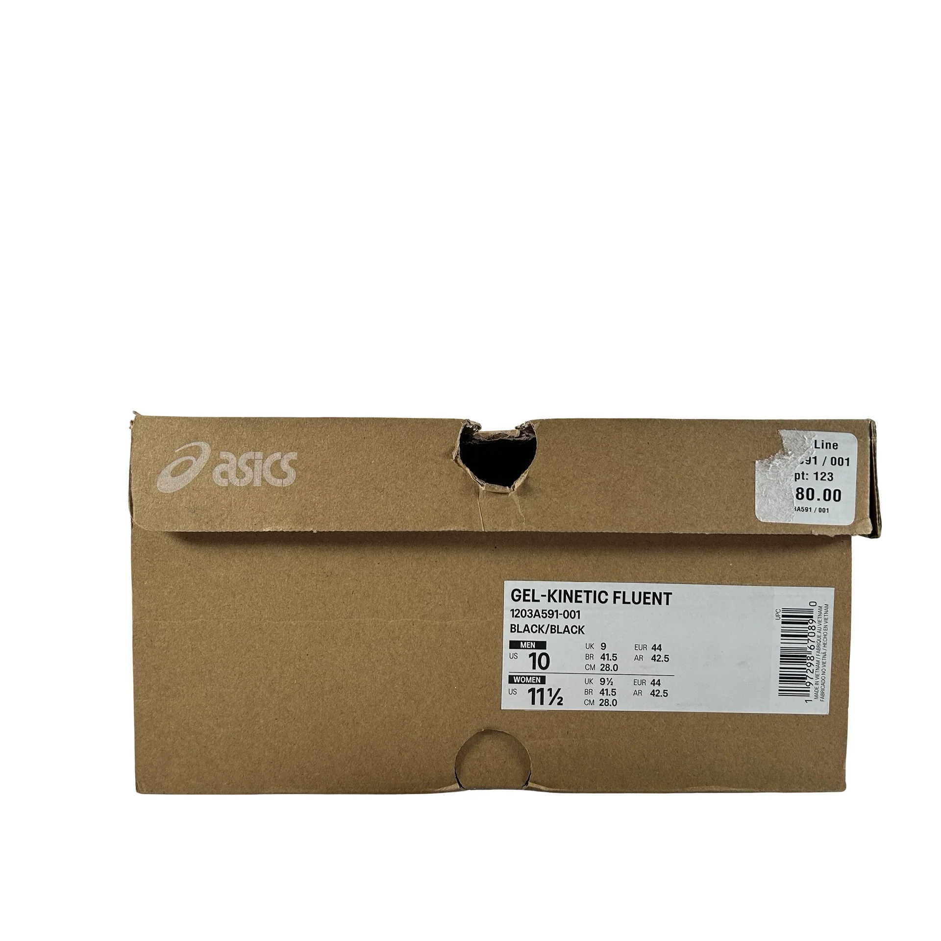 1203A591 001 ASICS Gel-Kinetic Fluent Black Gold [USED] - 10 M (Used) - Image 7