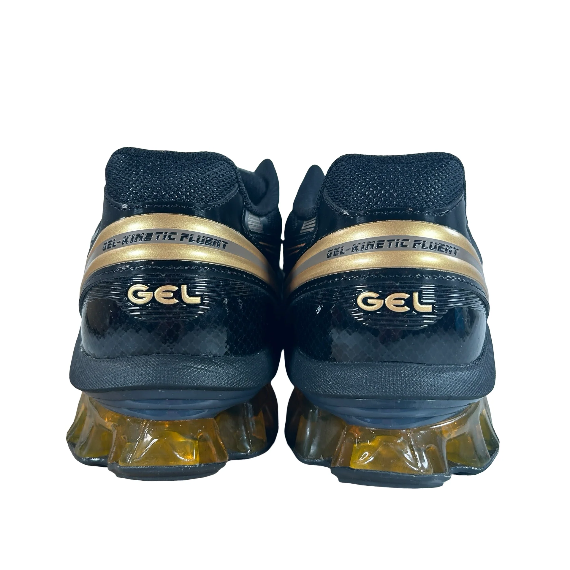 1203A591 001 ASICS Gel-Kinetic Fluent Black Gold [USED] - 11 M (Used) - Image 3