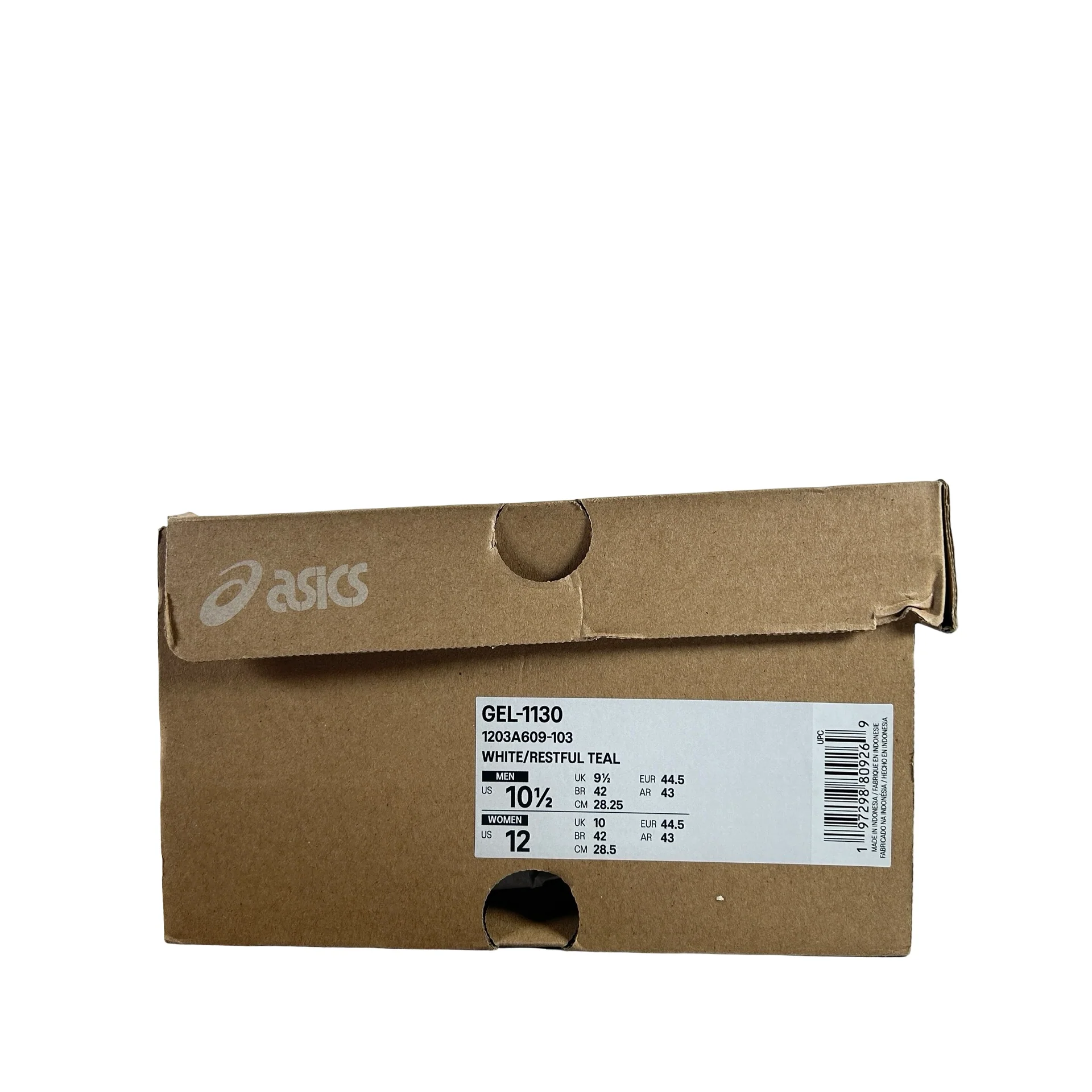 1203A609 103 ASICS Gel-1130 White Restful Teal [USED] - 10.5 M (Used) - Image 7