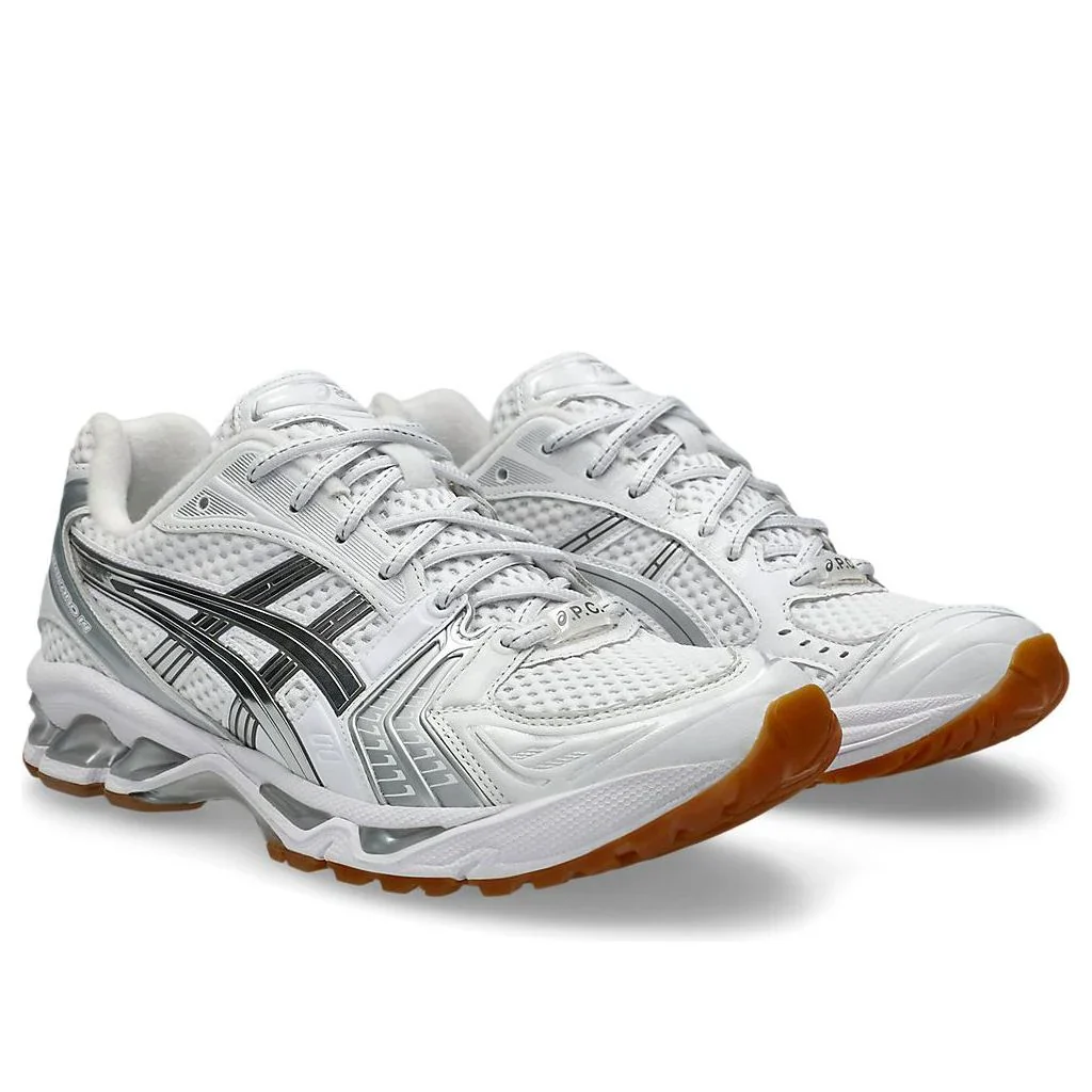 1203A727 100 ASICS Gel-Kayano 14 A.P.C. White Pure Silver - Image 3