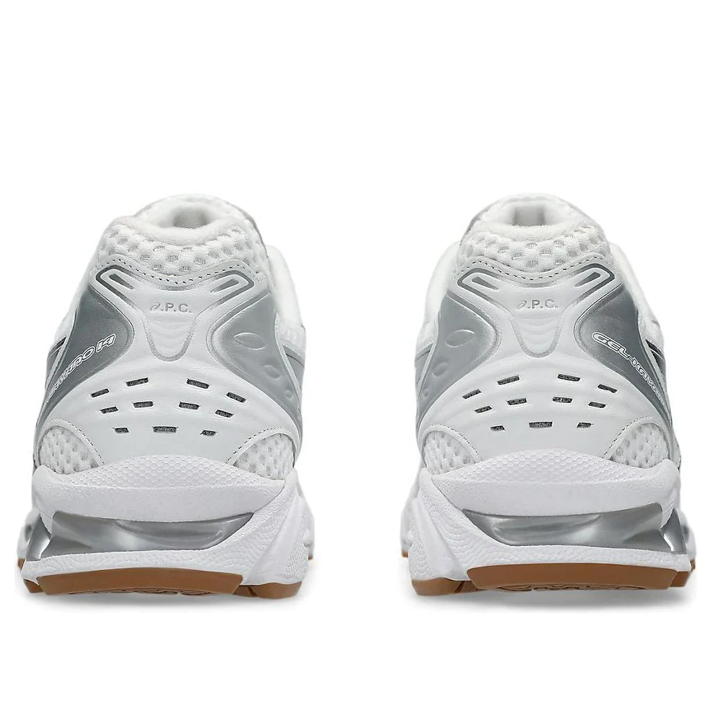 1203A727 100 ASICS Gel-Kayano 14 A.P.C. White Pure Silver - Image 5