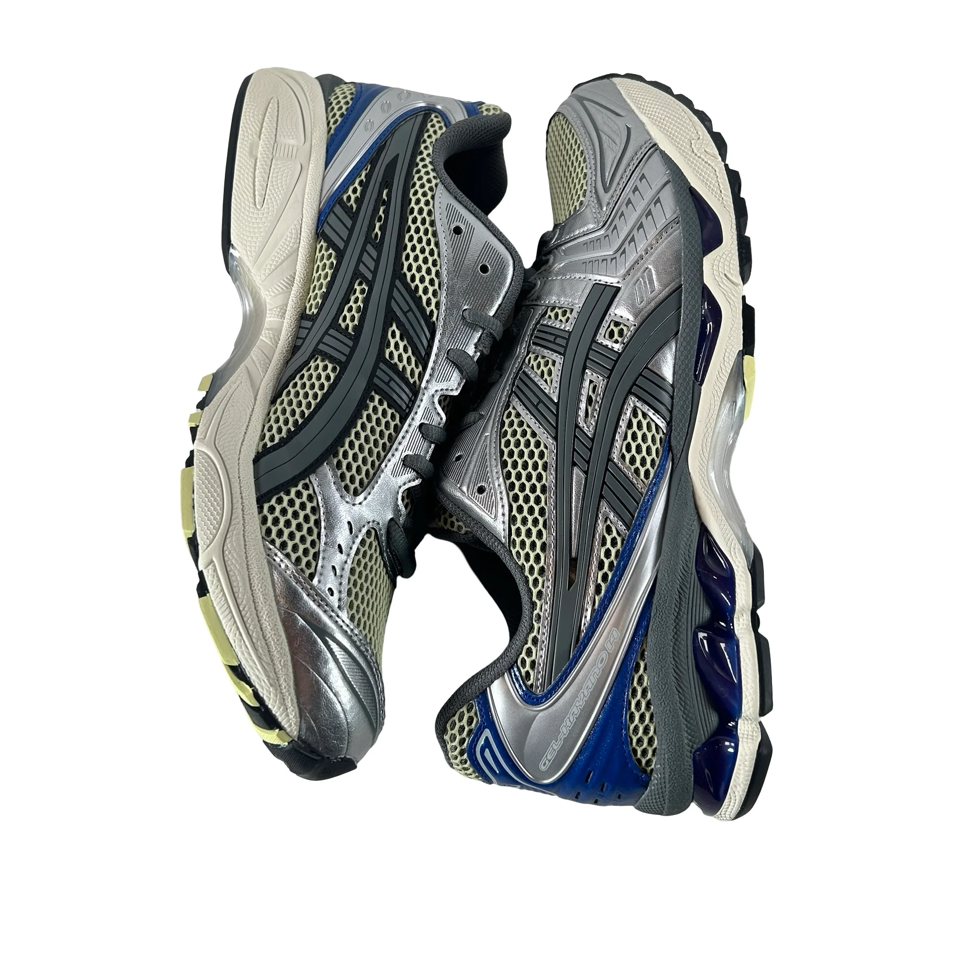 1203A740 750 ASICS Gel-Kayano 14 Soft Yellow Asics Blue [USED] - 11 M (VNDS) - Image 5