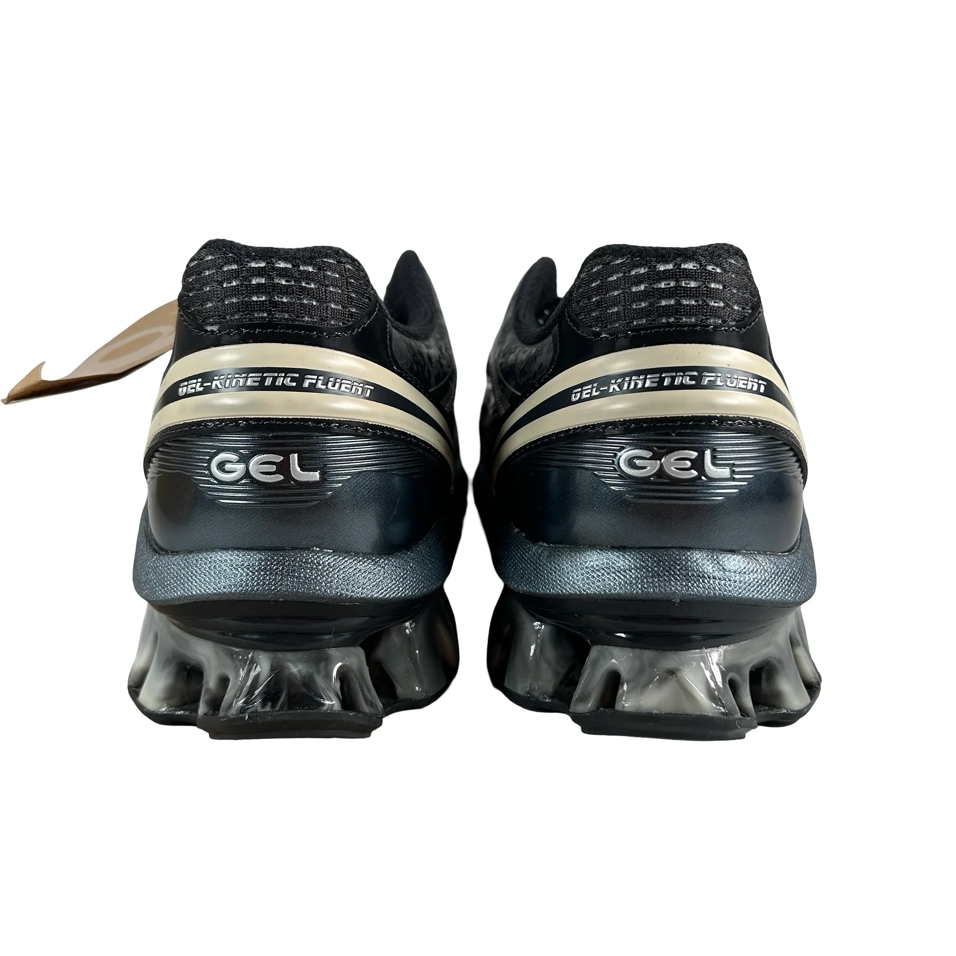 1203A748 001 ASICS US6-S Gel-Kinetic Fluent Kiko Kostadinov Black Vanilla [USED] - 11.5 M (VNDS) - Image 3