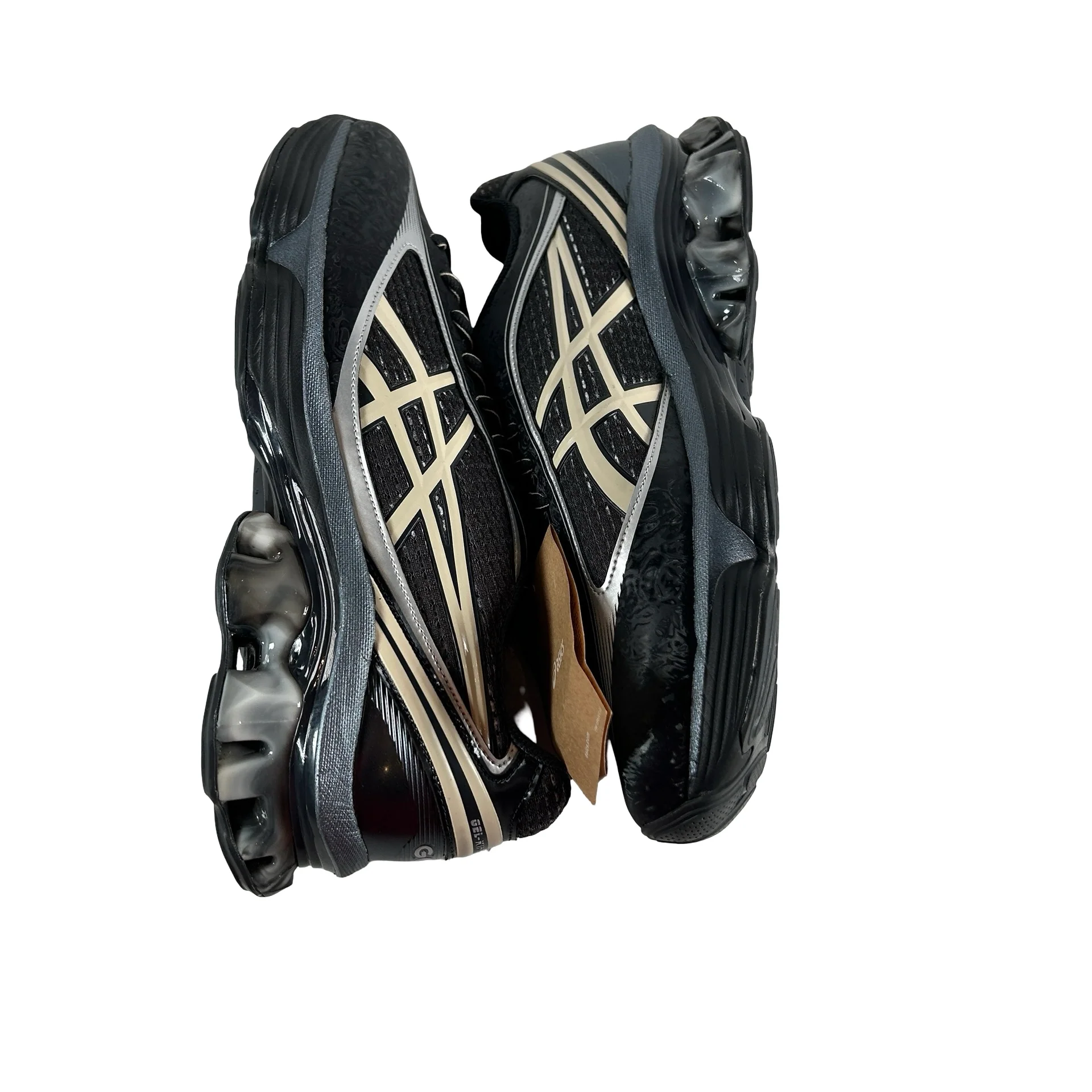 1203A748 001 ASICS US6-S Gel-Kinetic Fluent Kiko Kostadinov Black Vanilla [USED] - 11.5 M (VNDS) - Image 4
