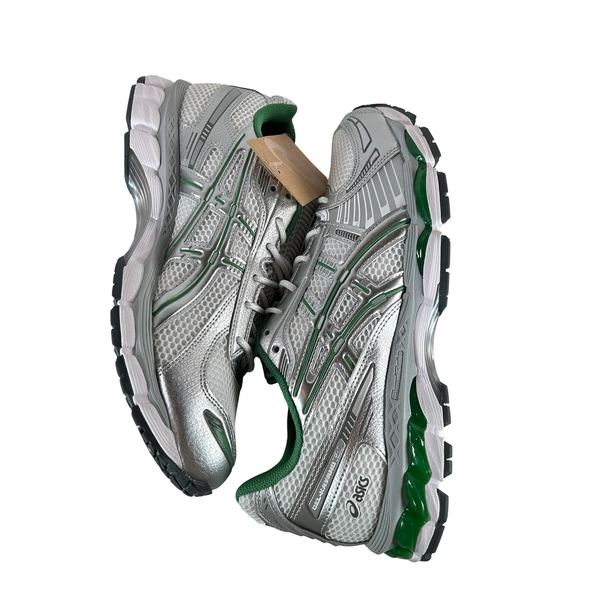 1203A759 100 ASICS Gel-Kayano 12.1 Silver Green [USED] - 11 M (Used) - Image 5