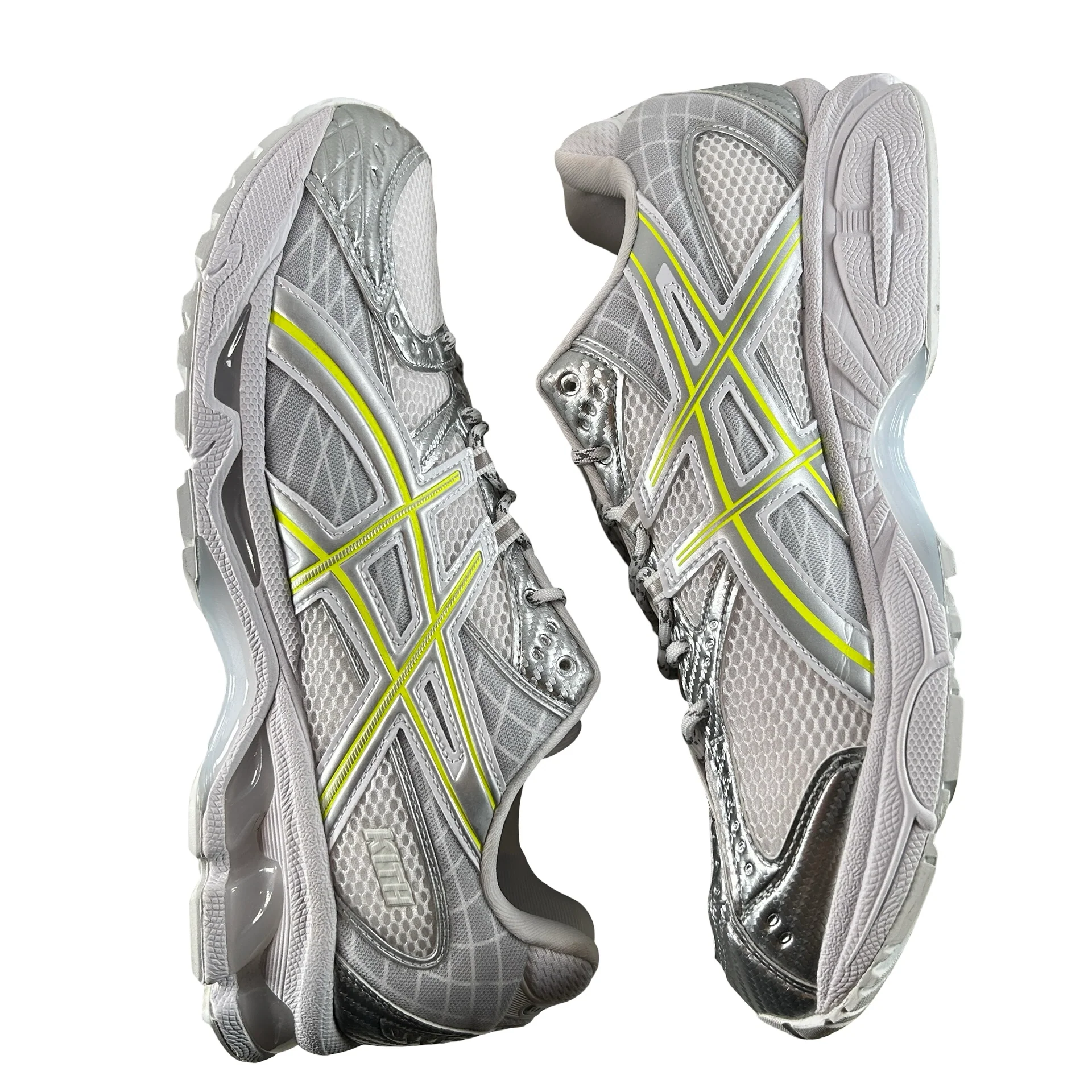 1203A844 100 ASICS Gel-Nimbus 10.1 Kith White Pure Silver [USED] - 12 M (Used) - Image 4