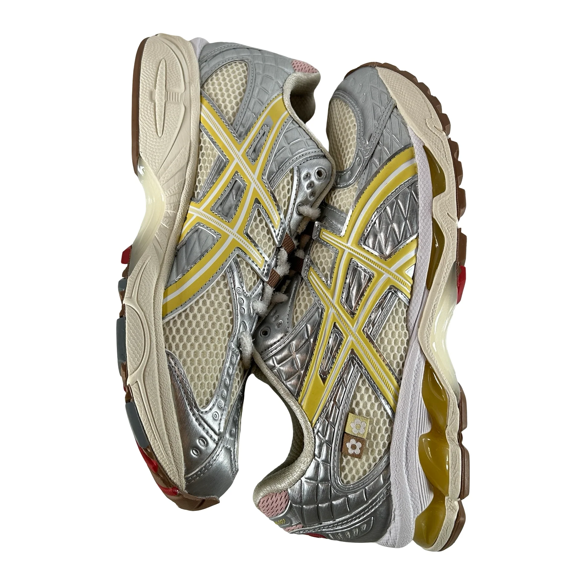 1203A865 752 ASICS Gel-Nimbus 10.1 Vandy The Pink x atmos Banana Split Banana [USED] - 8.5 M (Used) - Image 5