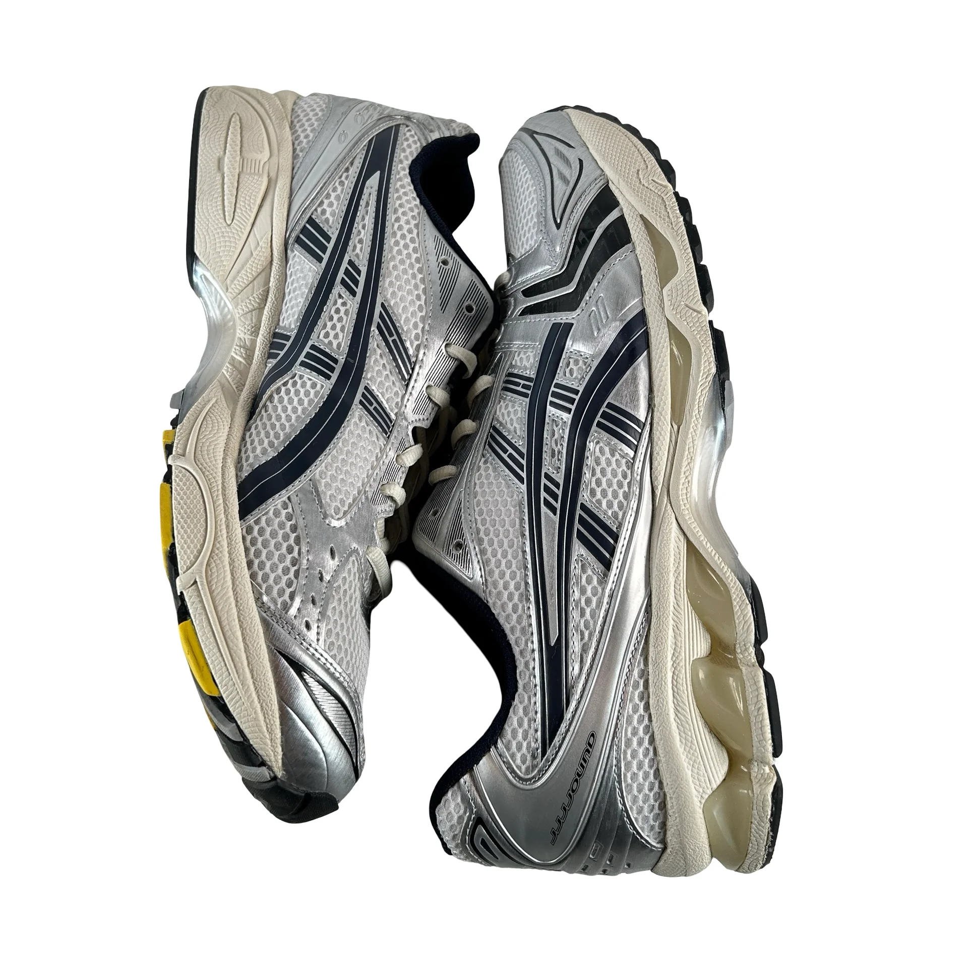 1203A961 100 ASICS Gel-Kayano 14 JJJJound White Navy [USED] - 12 M (Used) - Image 6