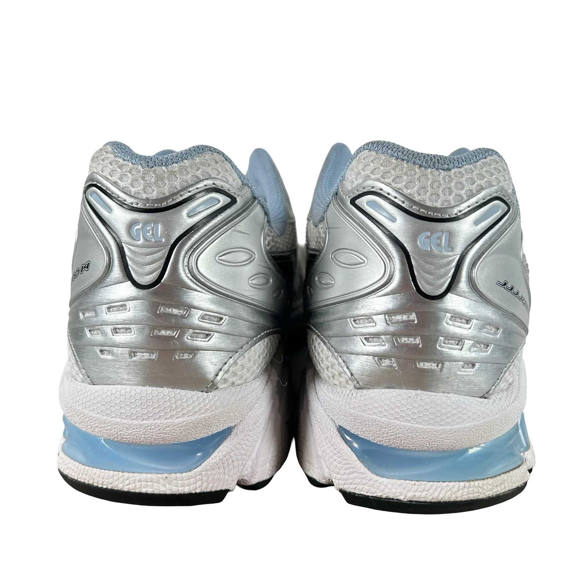 1203A961 101 ASICS Gel-Kayano 14 JJJJound White Blue [USED] - 12 M (Used) (No Box) - Image 3