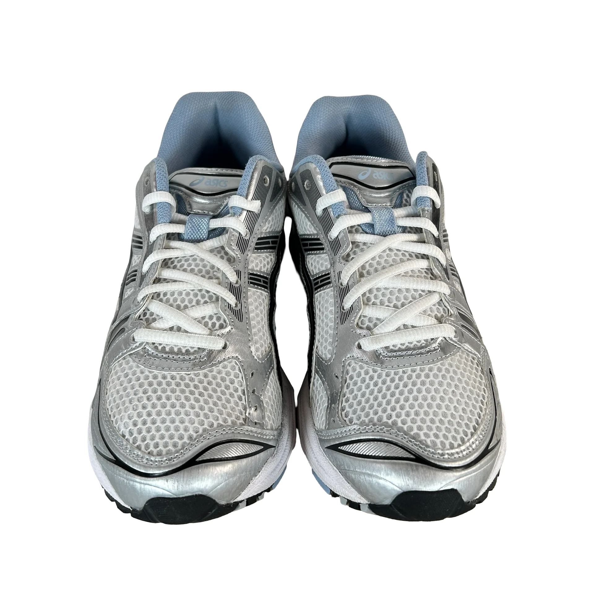 1203A961 101 ASICS Gel-Kayano 14 JJJJound White Blue [USED] - 8.5 M (Used) (No Box) - Image 2