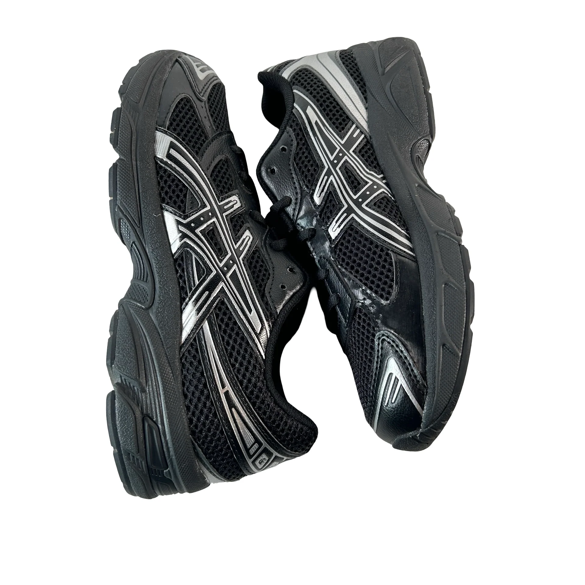 1204A169 001 ASICS Gel-1130 Black Pure Silver (GS) [USED] - 6.5 M (Used) (No Box) - Image 4