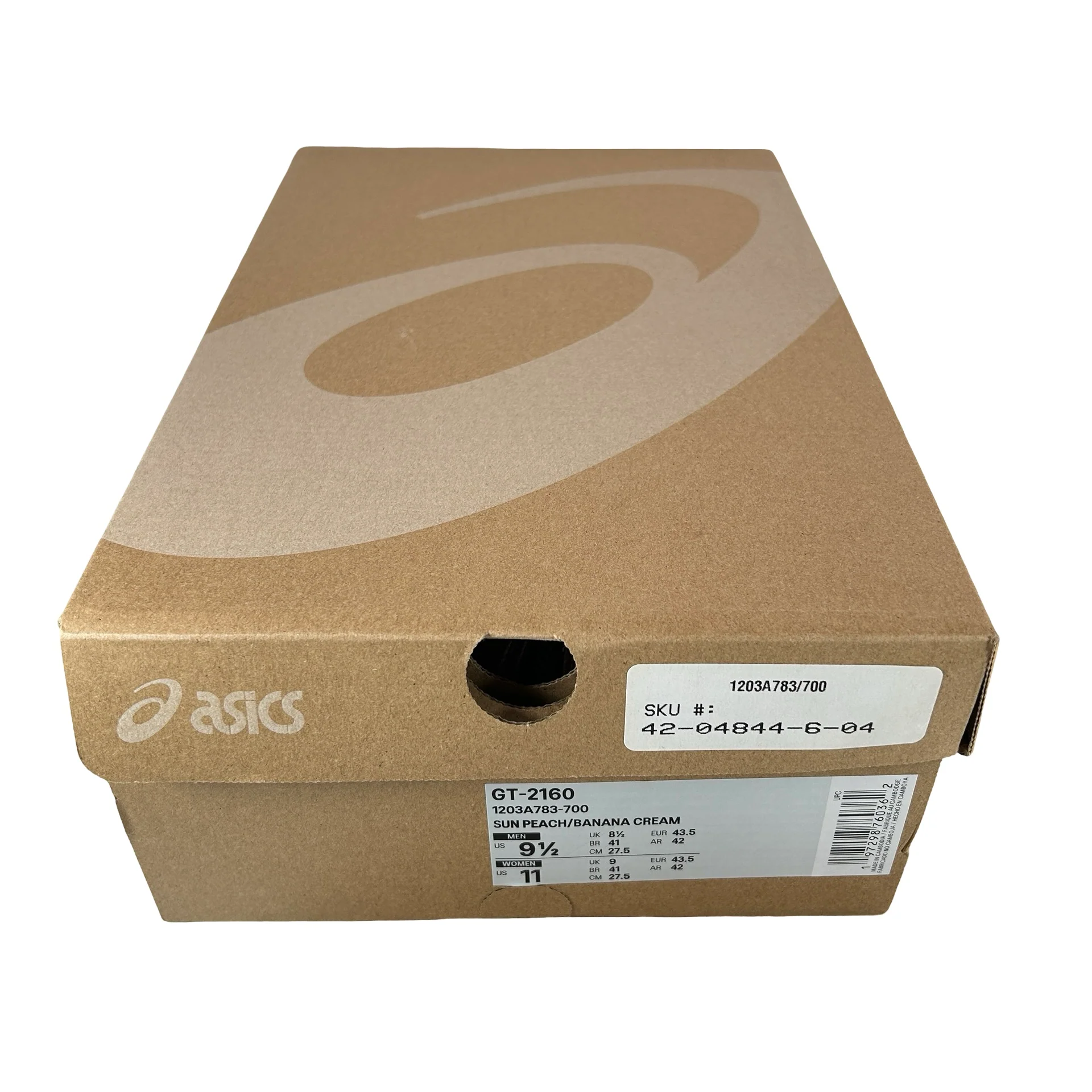 1203A783 700 ASICS GT-2160 Orange Silver [USED] - 9.5 M (Used) - Image 7