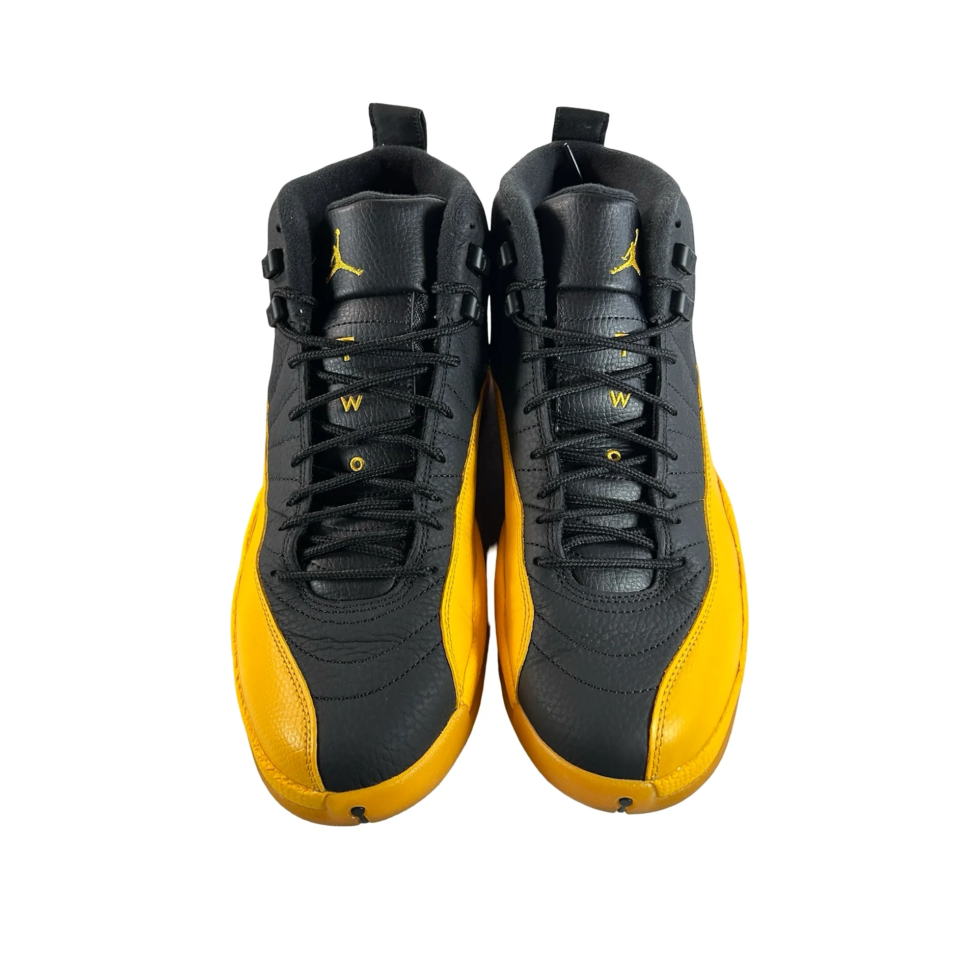 130690 070 Jordan 12 Black University Gold [USED] - 10.5 M (Used) - Image 2