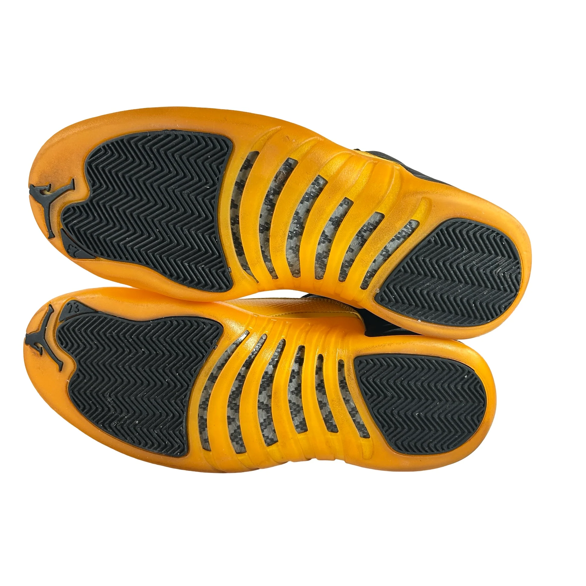 130690 070 Jordan 12 Black University Gold [USED] - 11.5 M (Used) - Image 6