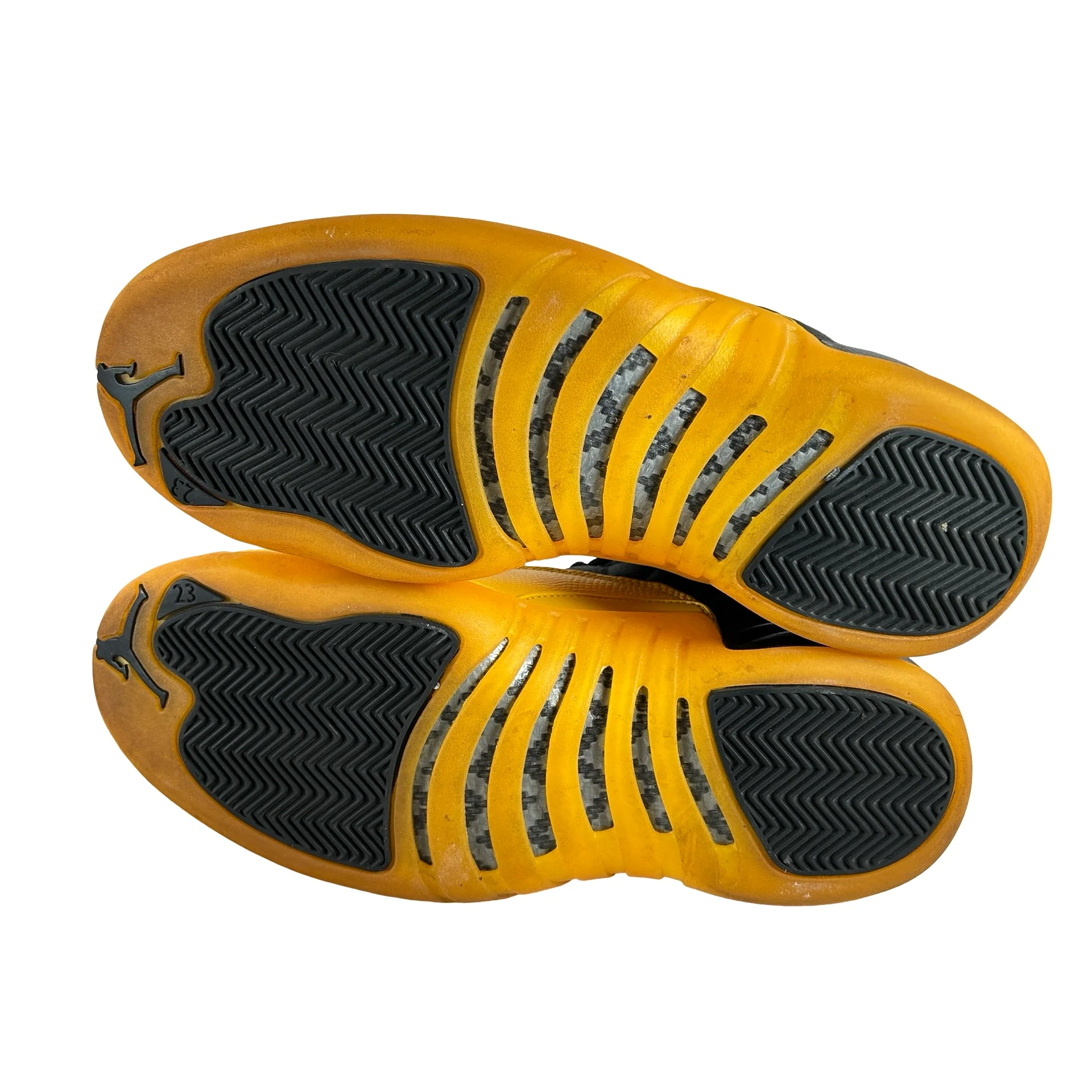130690 070 Jordan 12 Black University Gold [USED] - 9 M (Used2) - Image 6