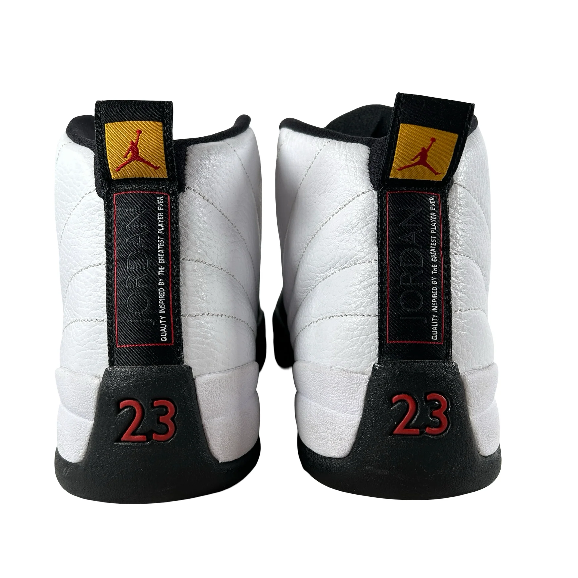 130690 125 Air Jordan Retro 12 Taxi (2013) [USED] - 13 M (Used) (No Box) - Image 3