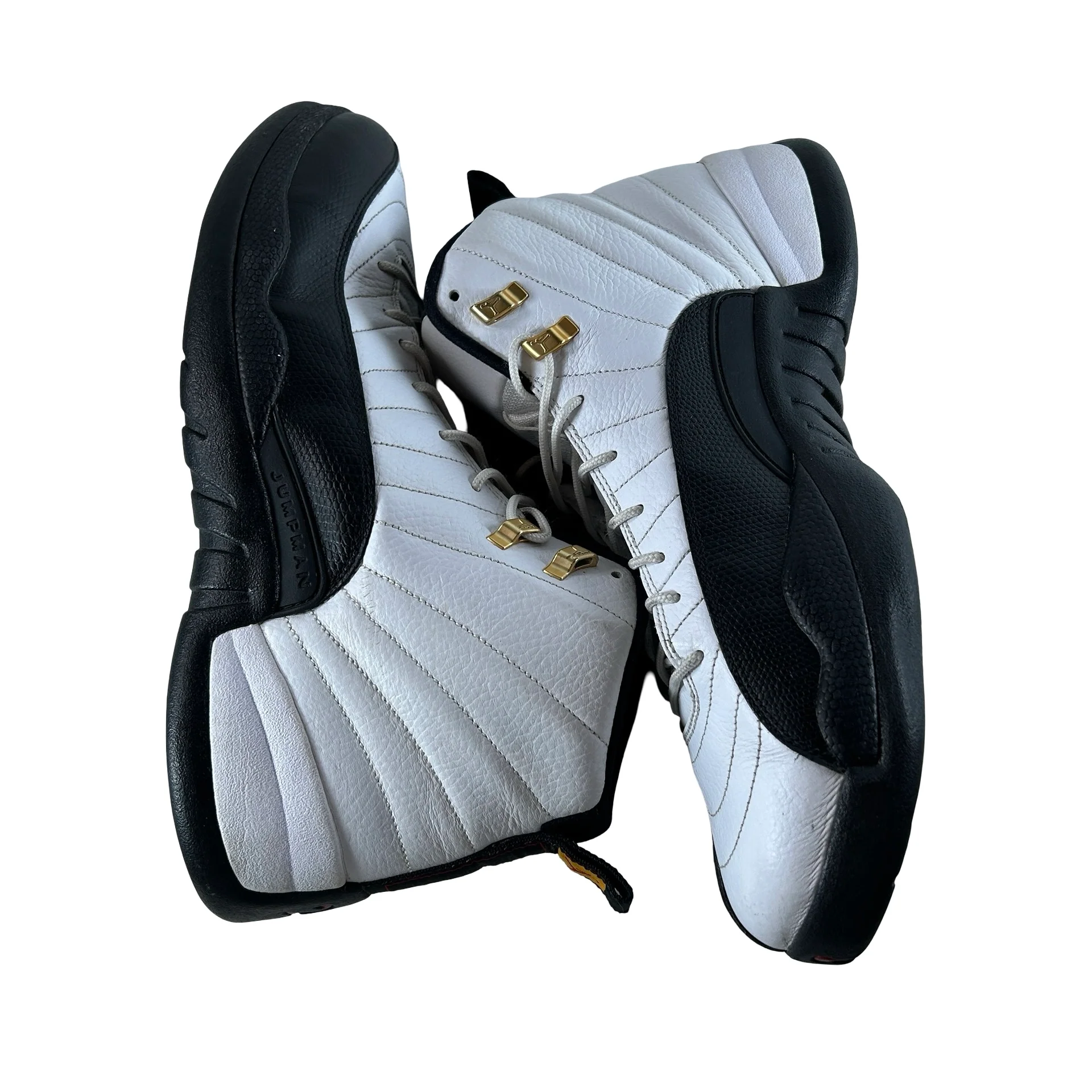 130690 125 Air Jordan Retro 12 Taxi (2013) [USED] - 15 M (Used) (No Box) - Image 4